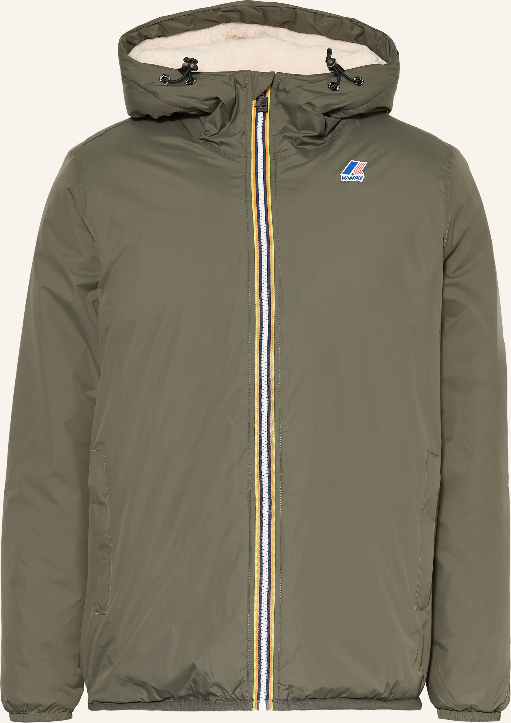 Thumbnail - K-Way Jacke Le Vrai 4.0 Claude Orsetto gruen