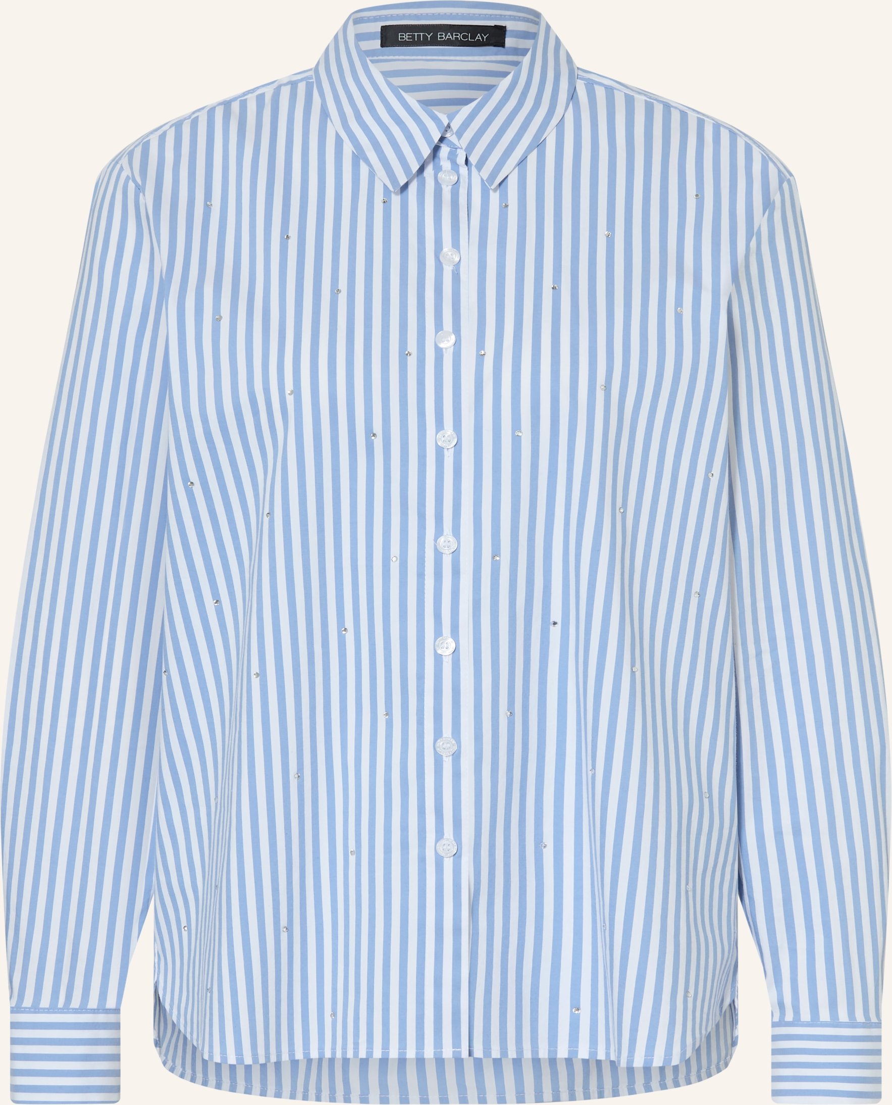 Betty Barclay Hemdbluse Mit Schmucksteinen weiss