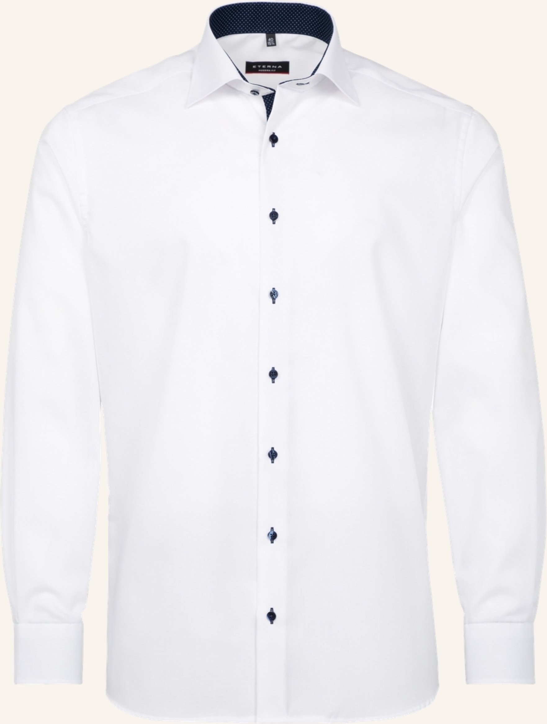 Thumbnail - Eterna Hemd Modern Fit weiss