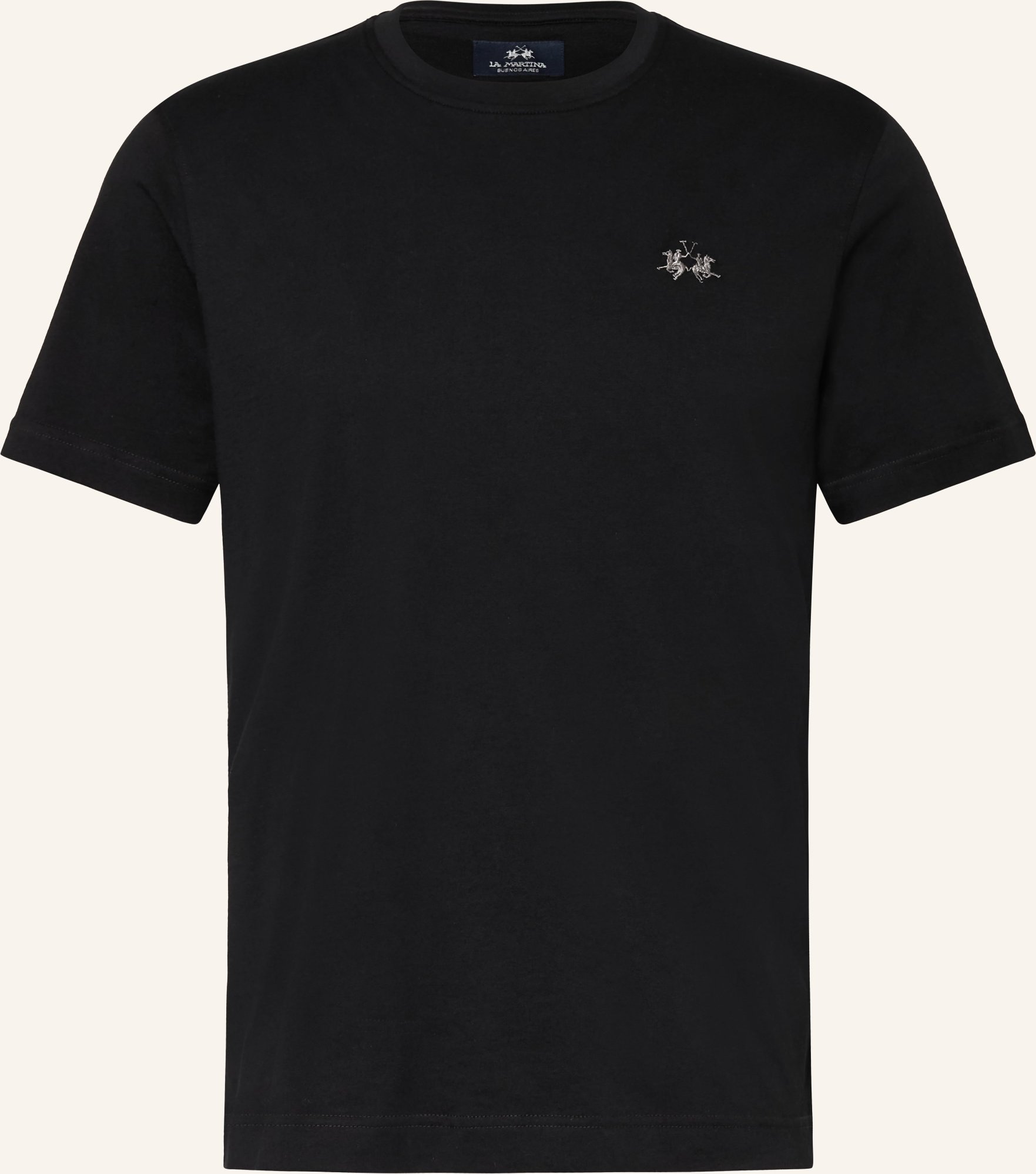 La Martina T-Shirt schwarz