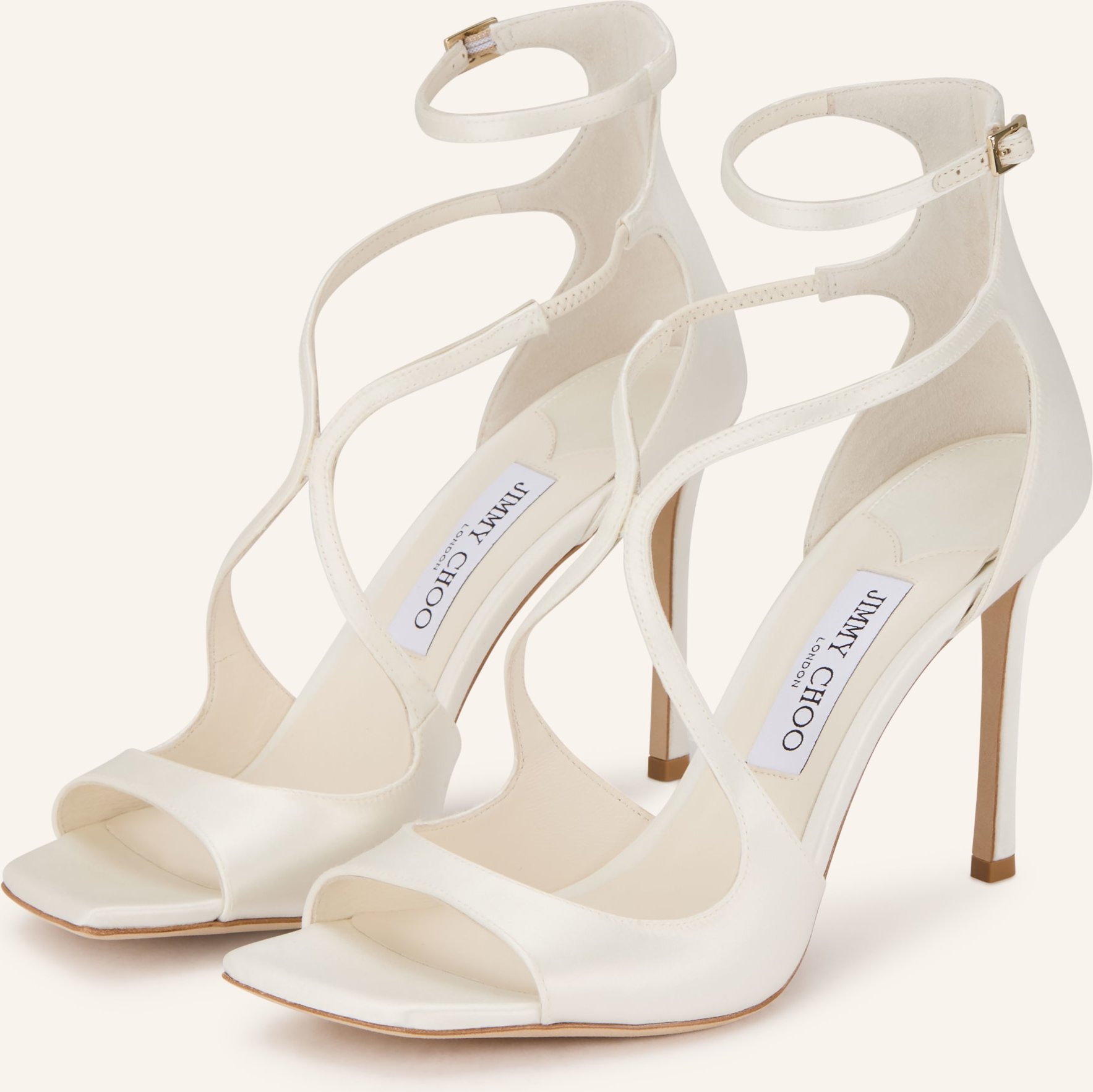 Jimmy Choo Sandaletten Azia 95 weiss