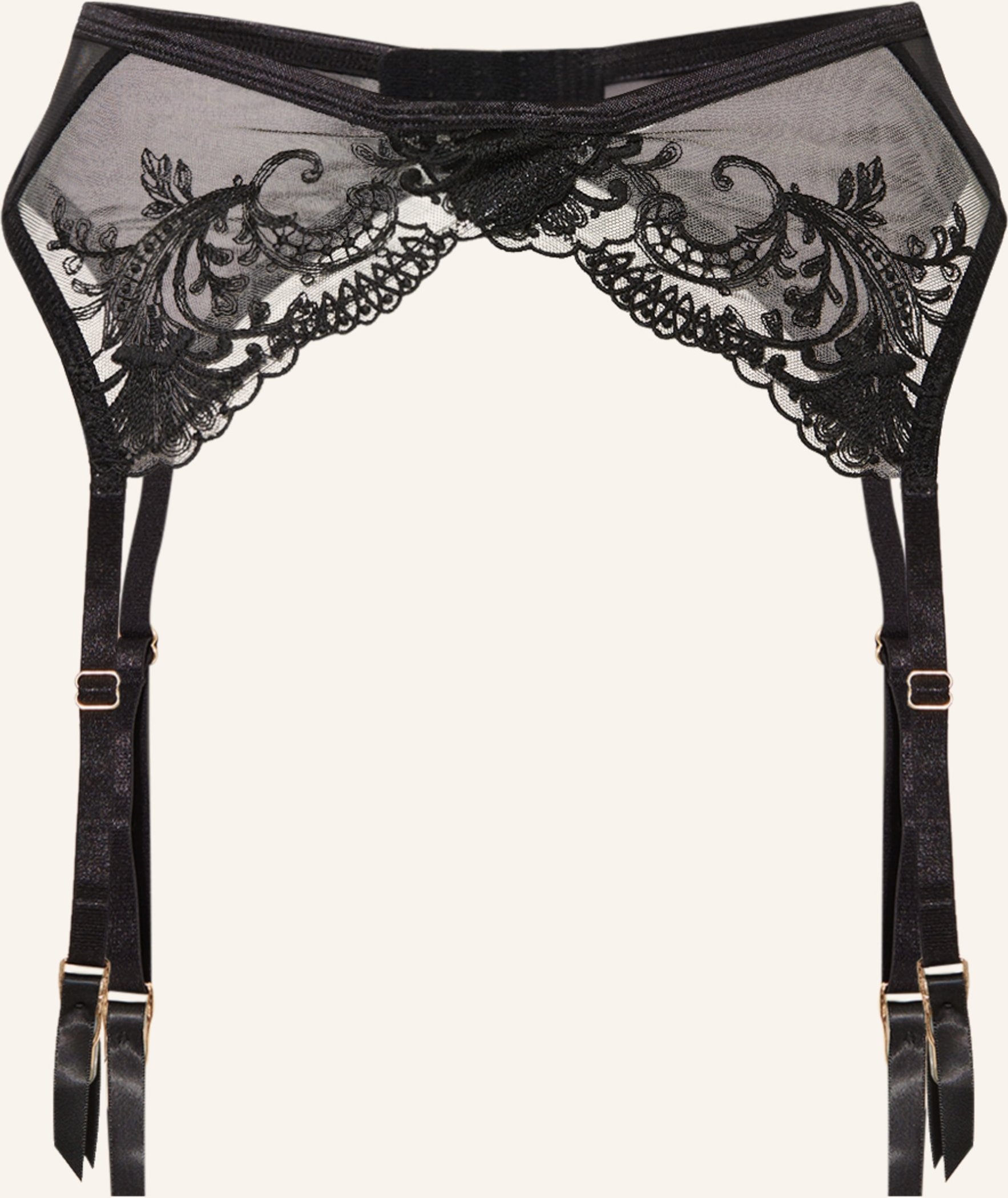 Bluebella Strumpfhalter Marseille schwarz