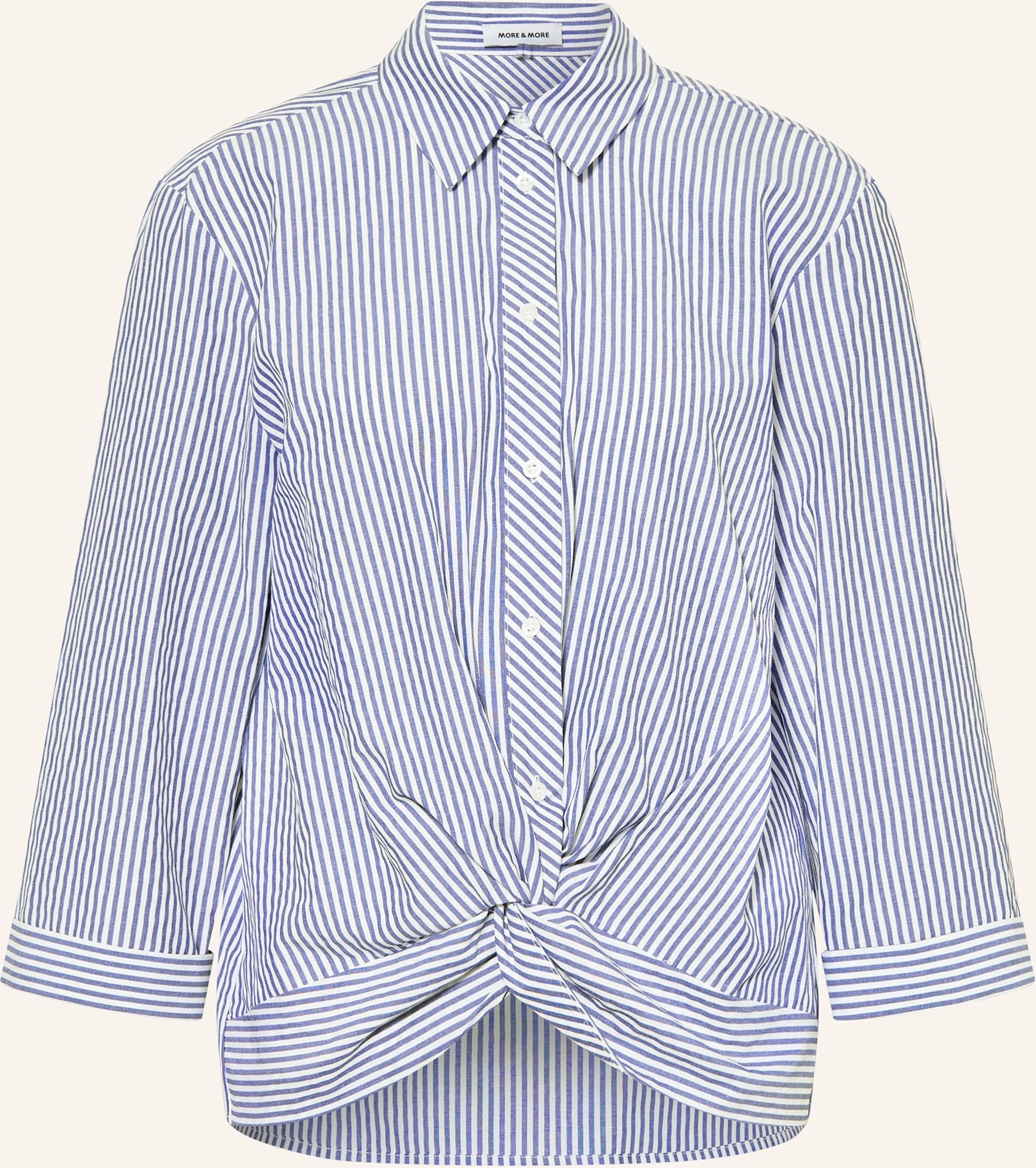 More & More Hemdbluse Mit 3/4-Arm rot