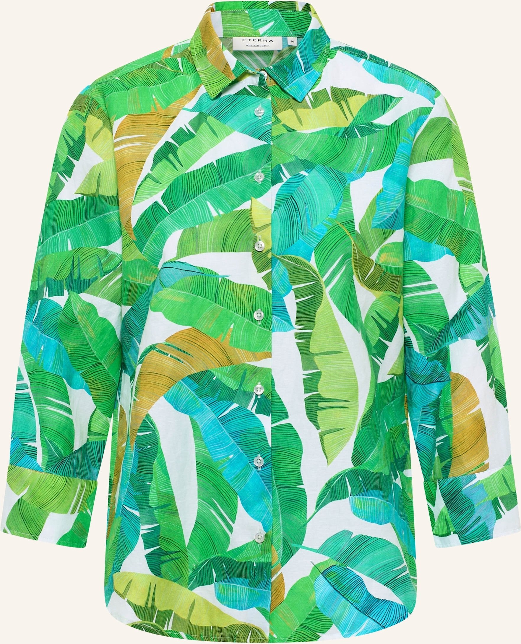 Thumbnail - Eterna Bluse Regular Fit gruen