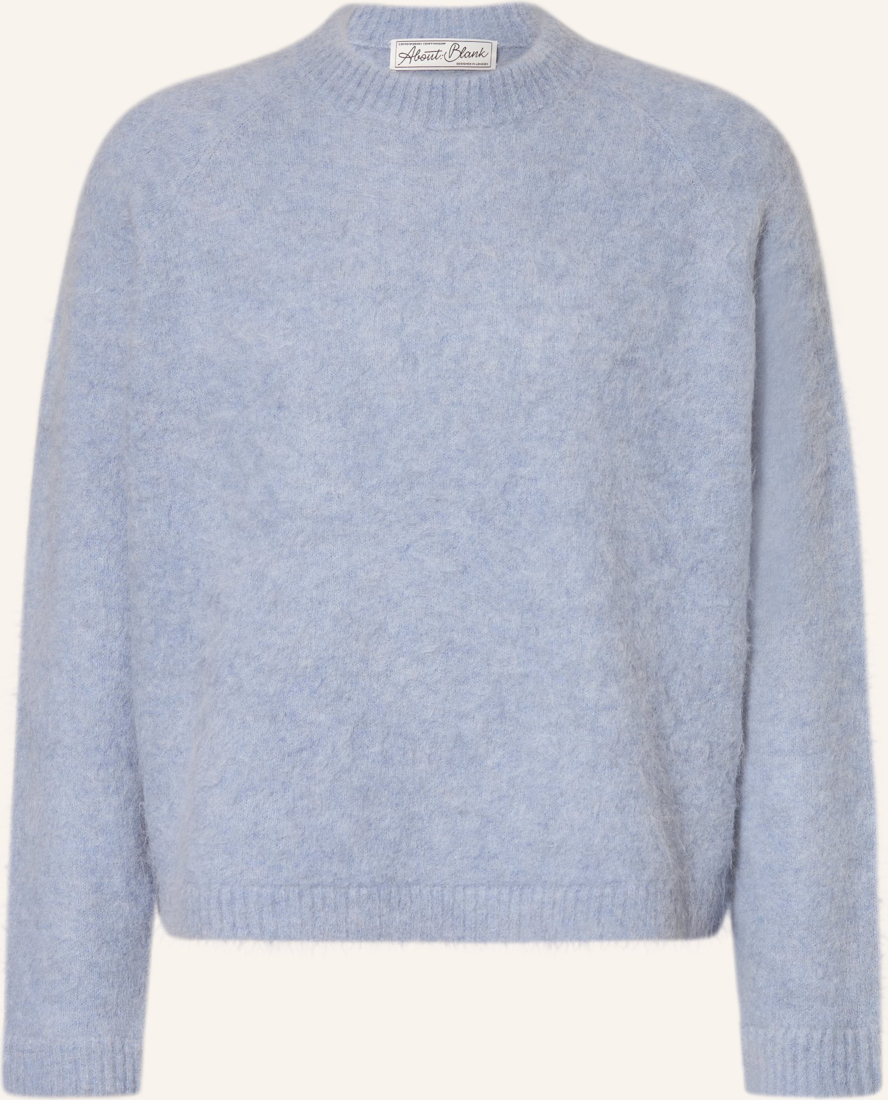 About:Blank Pullover Aus Alpaka blau