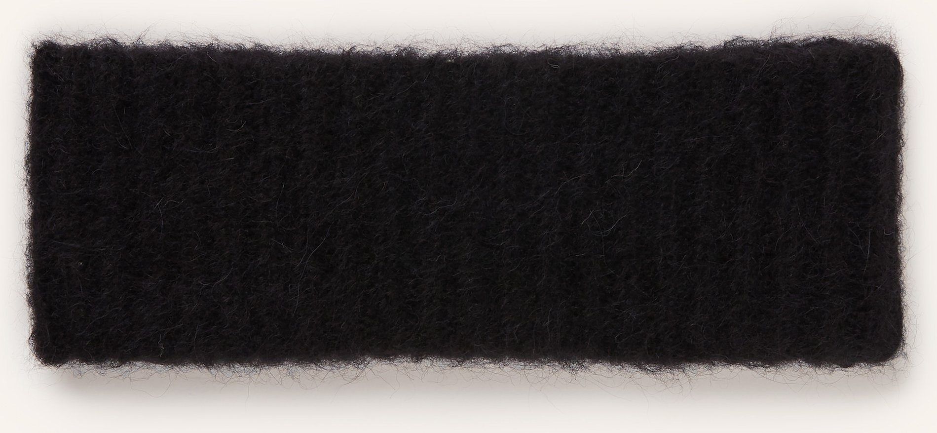 By Aylin Koenig Stirnband Glory Aus Alpaka schwarz