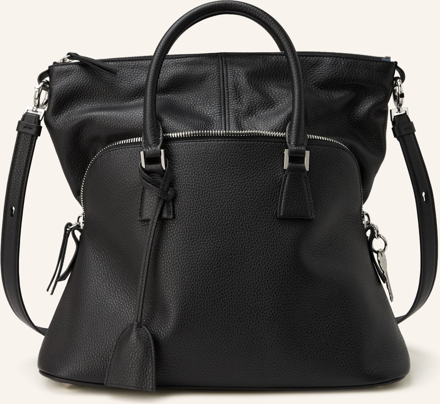 Maison Margiela Handtasche 5ac Soft schwarz