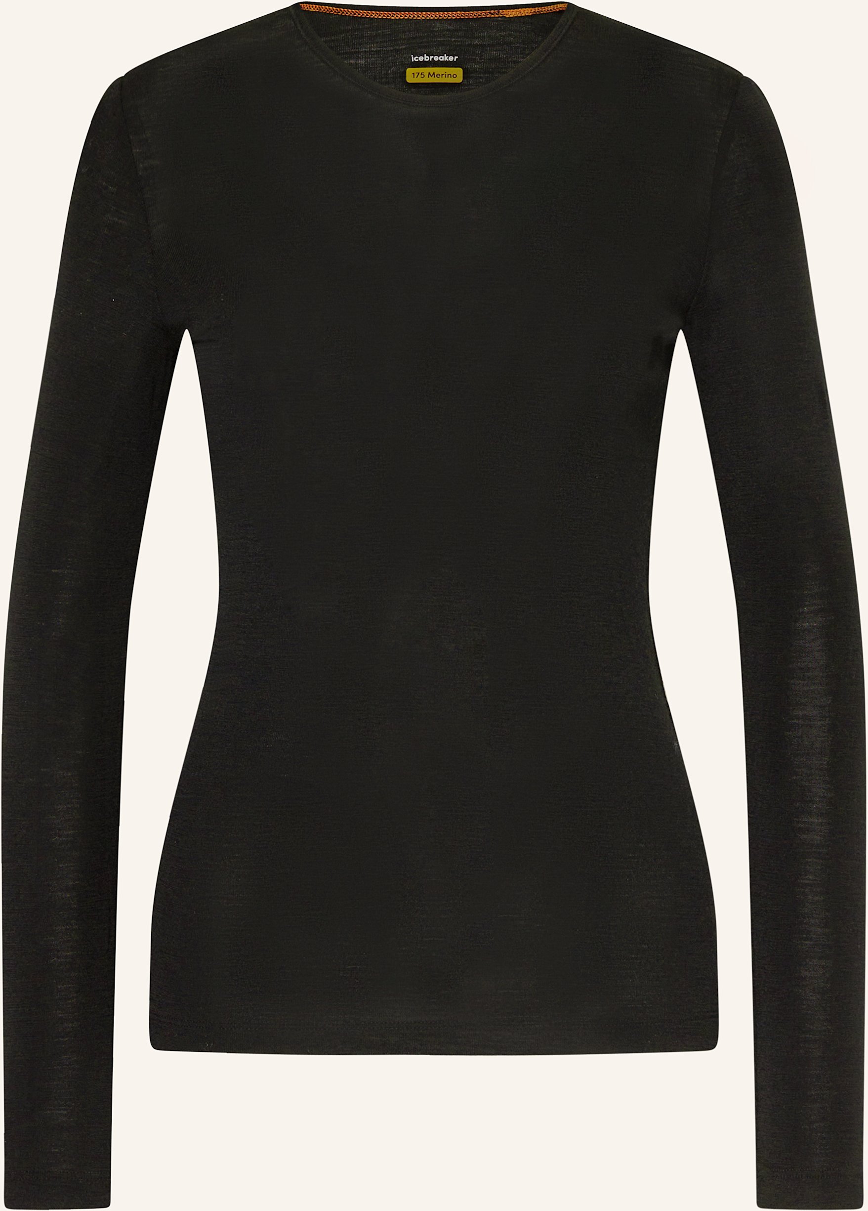 Icebreaker Funktionswäsche-Shirt 175 Everyday Aus Merinowolle schwarz