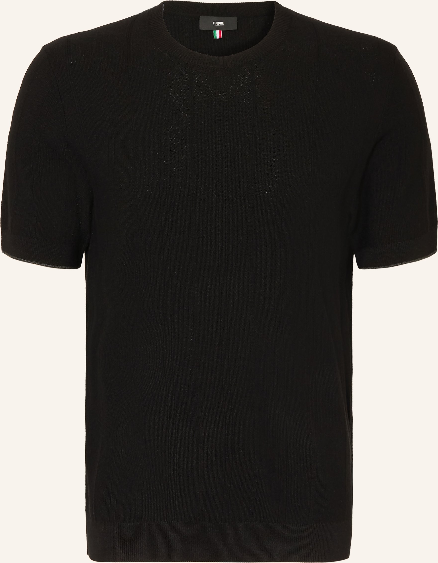 Cinque Strickshirt Cigion schwarz