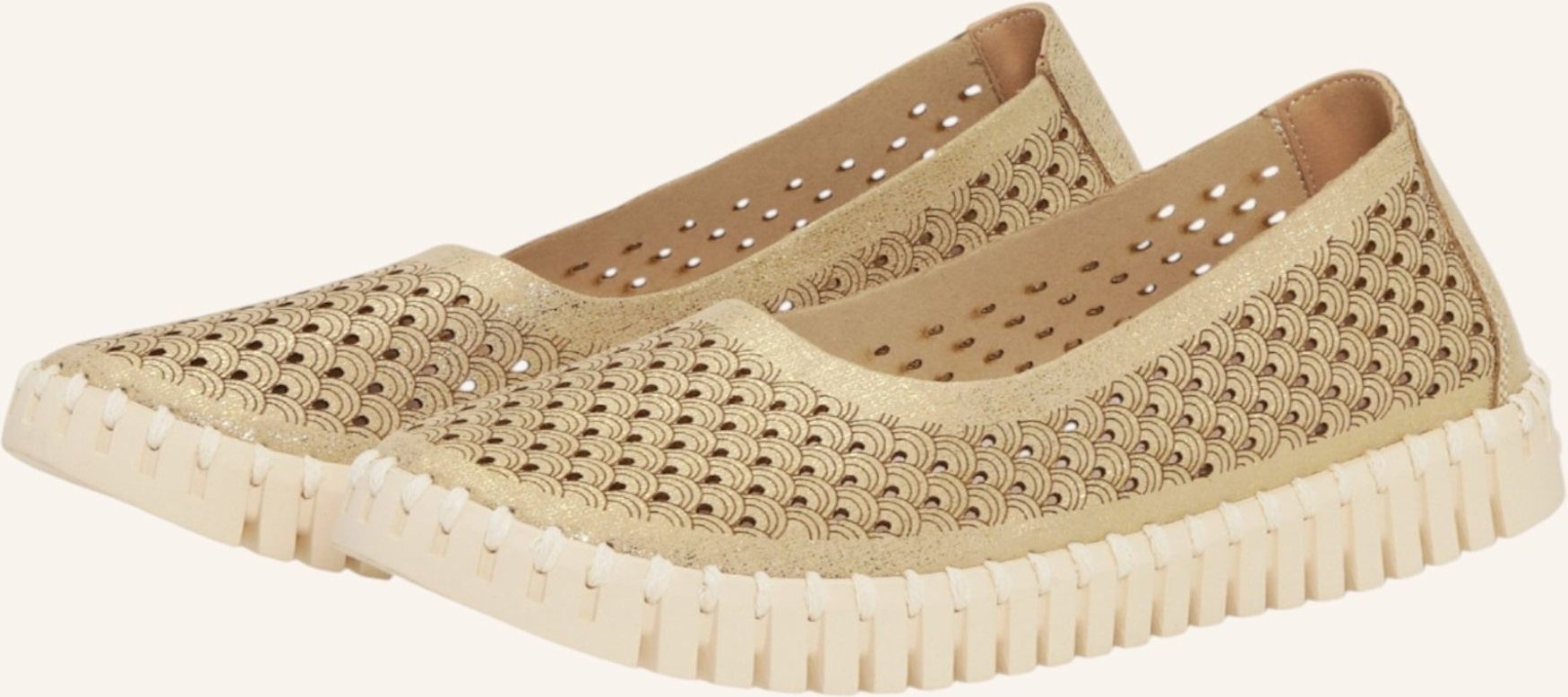 Ilse Jacobsen Slipper tulip3578 gold