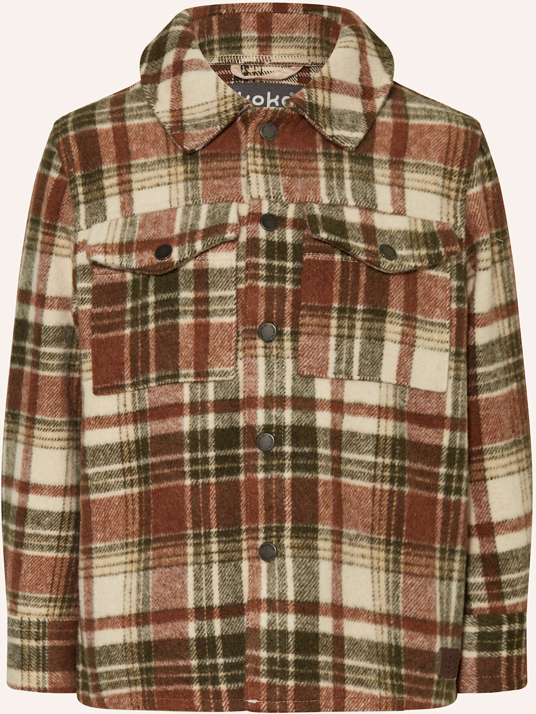 Koko Noko Flanellhemd gruen