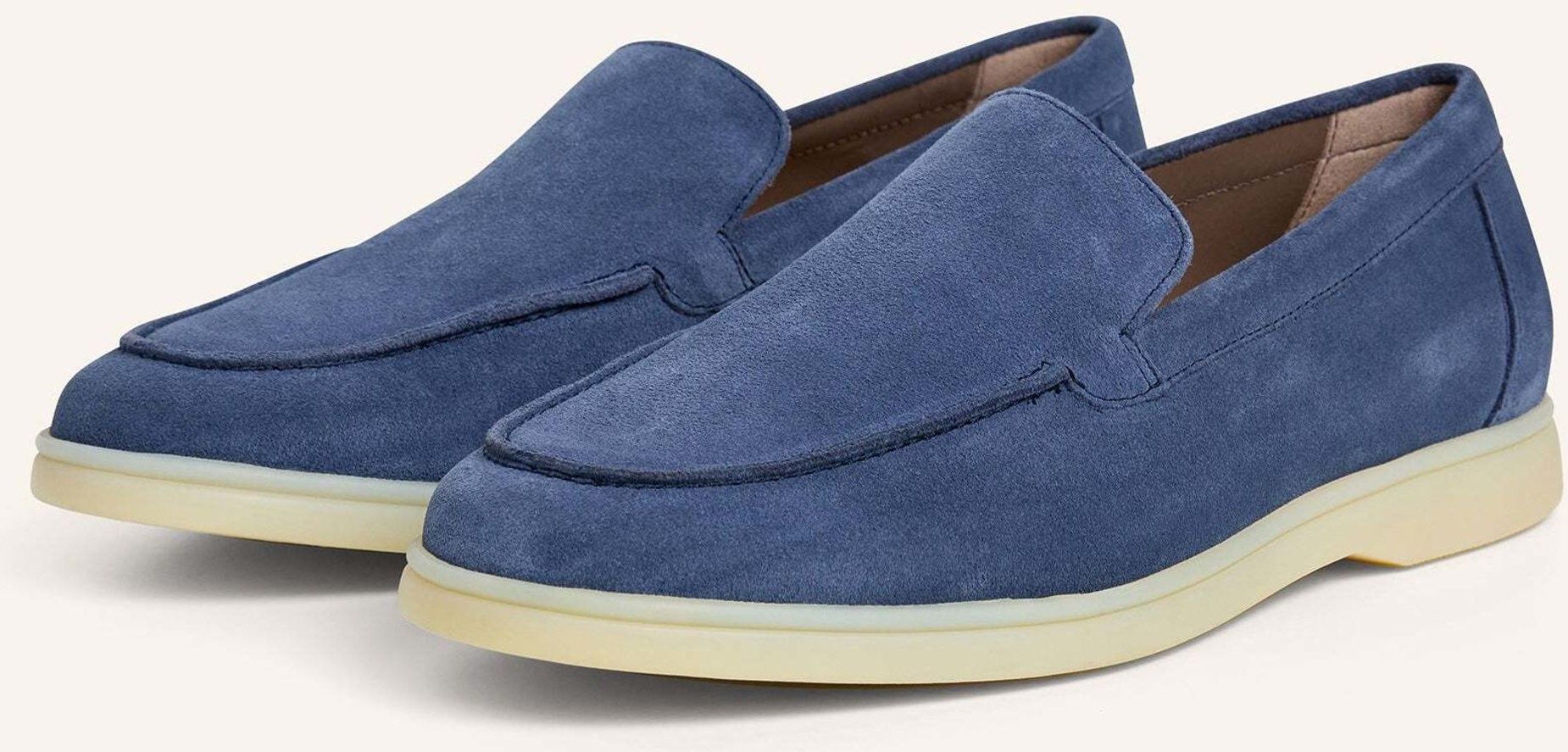Hackett London Loafer Martin Plain blau