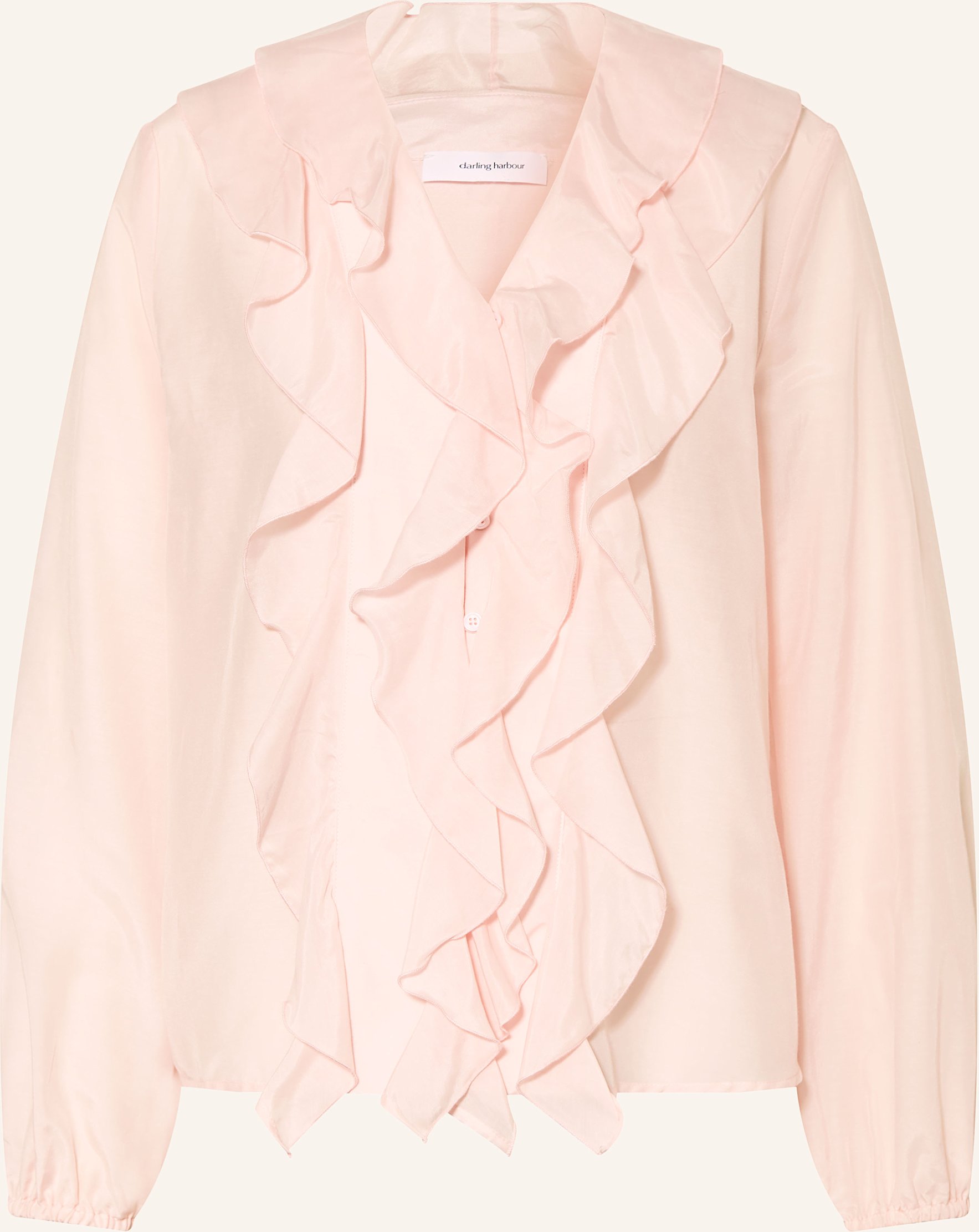 Darling Harbour Bluse Mit Rüschen rosa