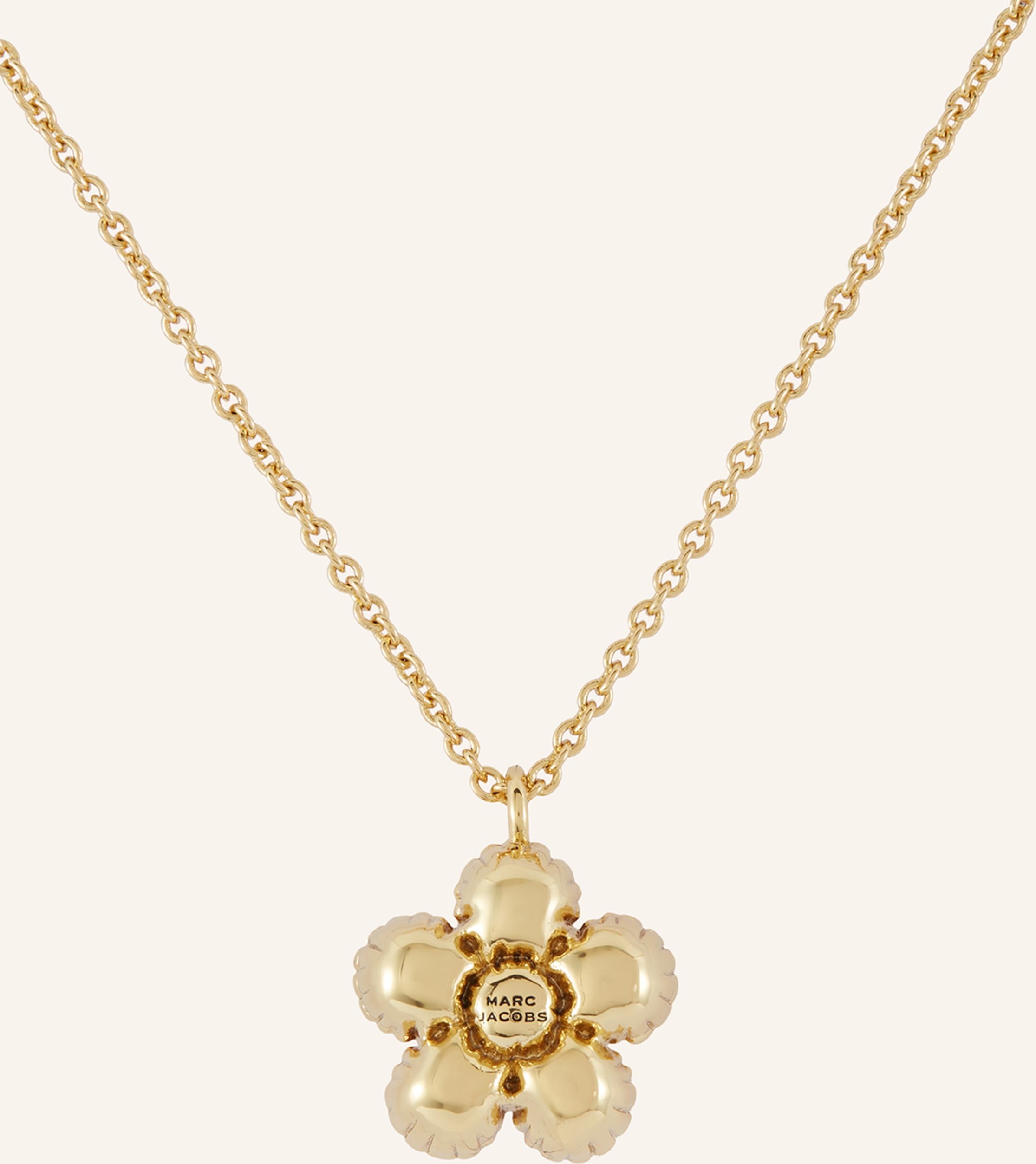 Marc Jacobs Halskette The Daisy Balloon Necklace gold