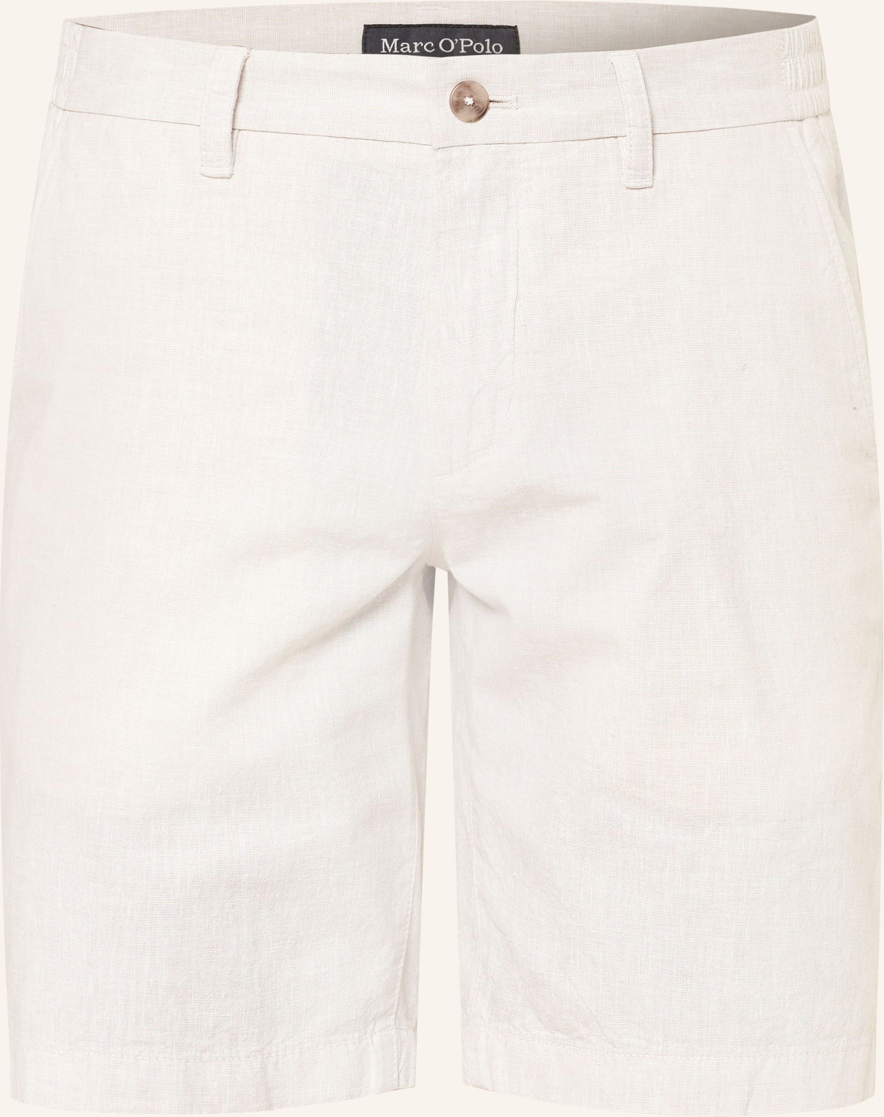 Marc O'polo Chinoshorts Salo Jogger Slim Fit Mit Leinen grau