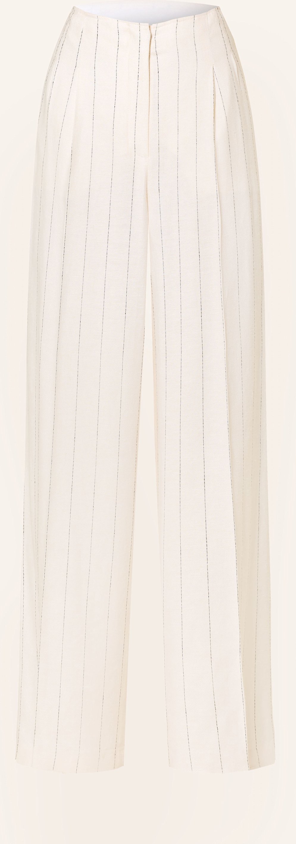 Marc Aurel Marlenehose Mit Leinen weiss