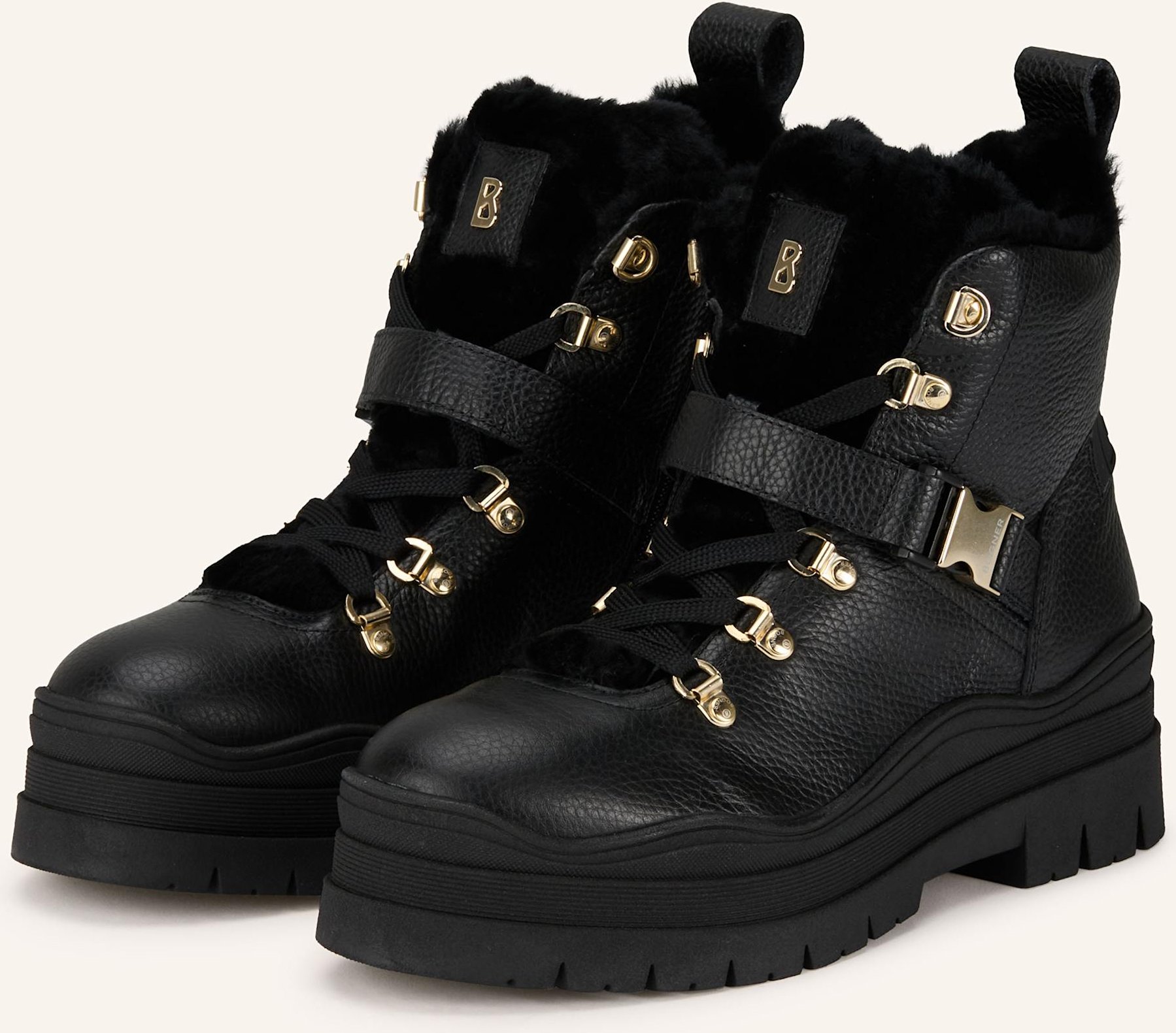 Bogner Schnürboots Arosa schwarz