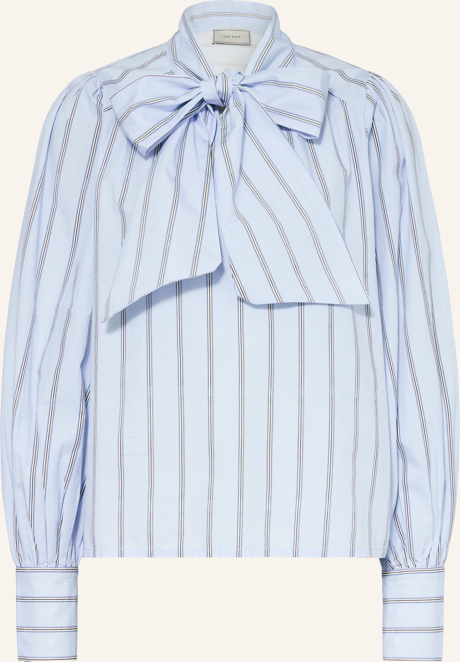 Neo Noir Schluppenbluse Jaz blau