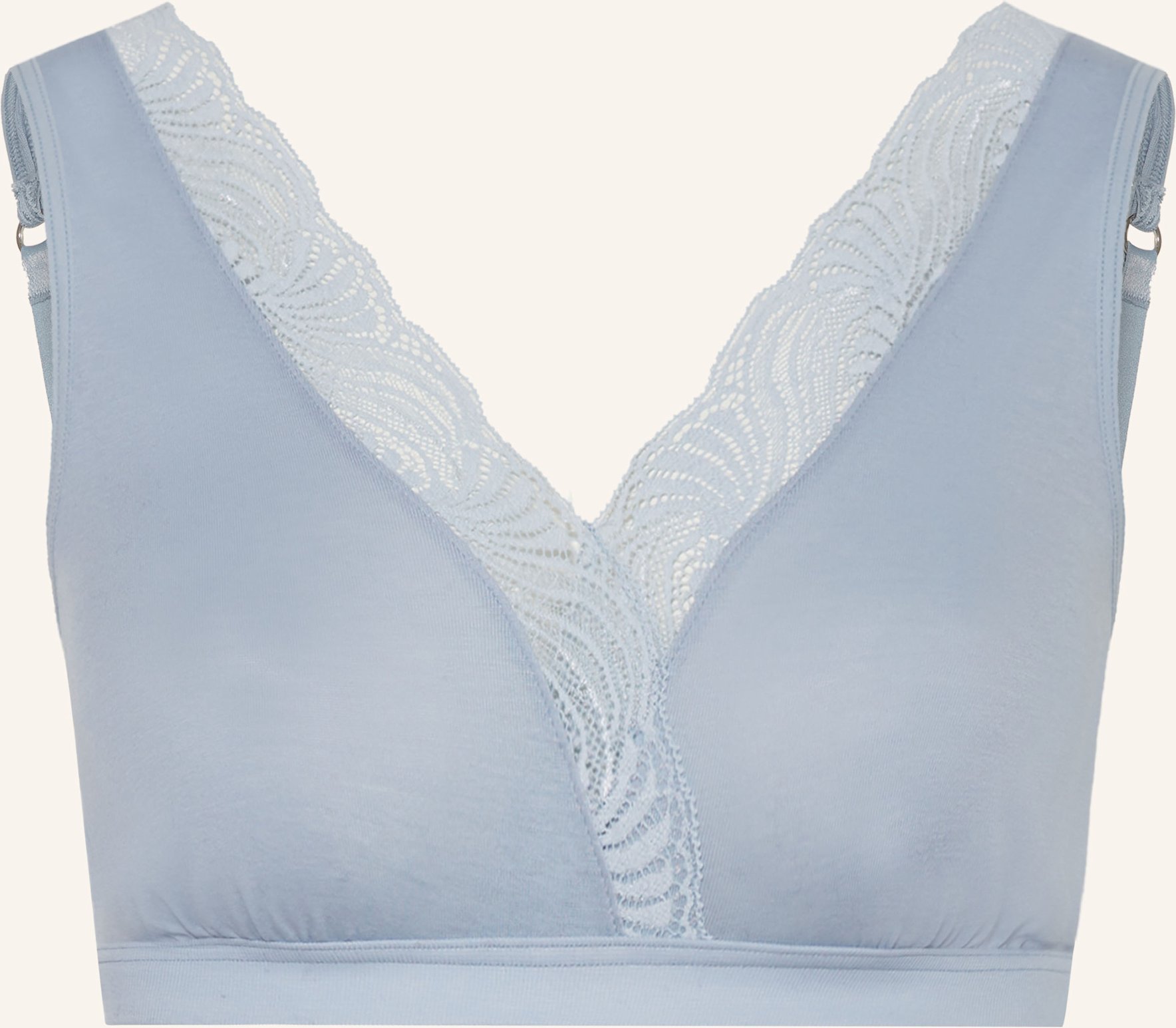 Thumbnail - Hanro Soft-Bh Cotton Delight blau