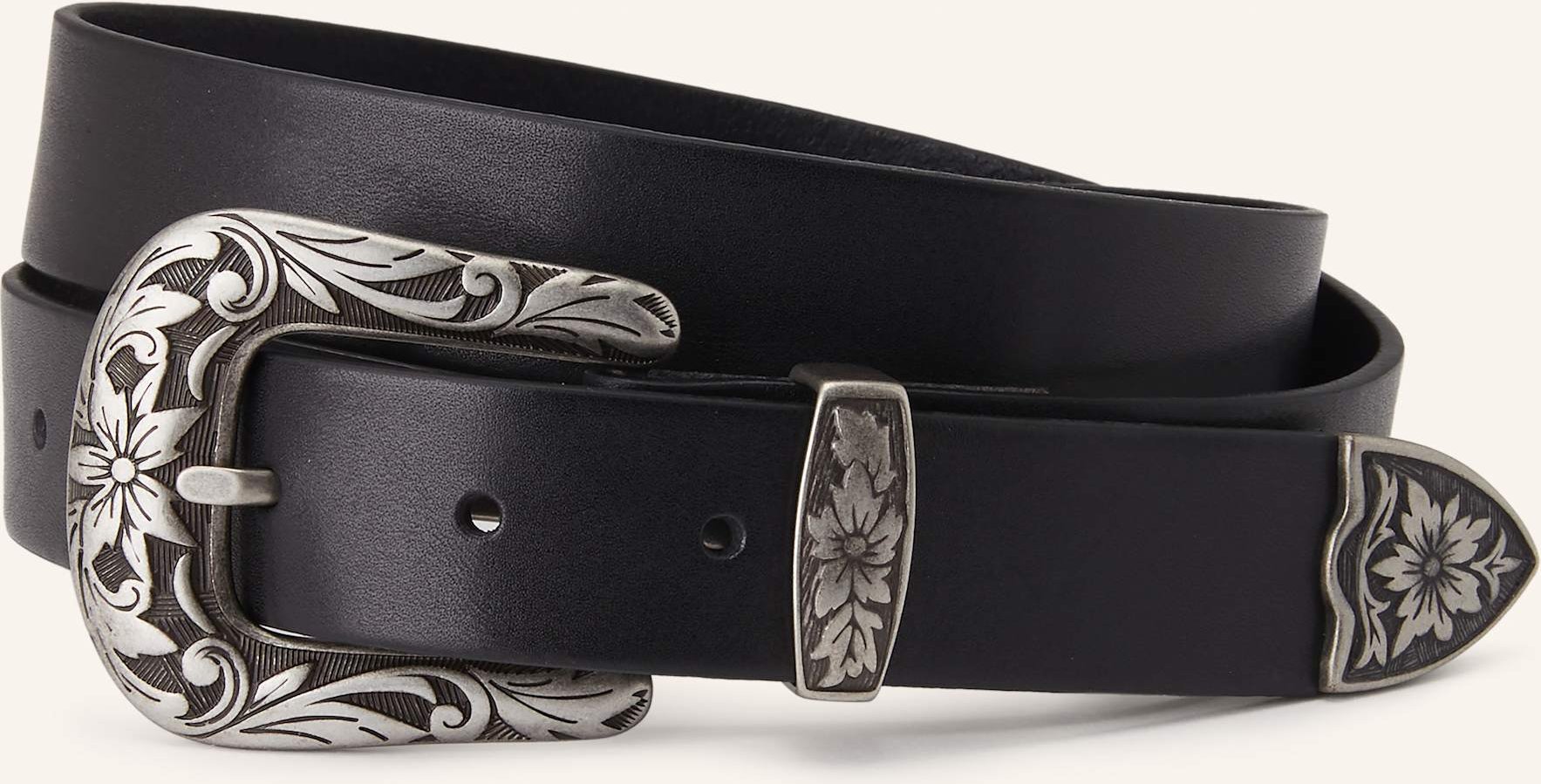 Levi's® Ledergürtel schwarz