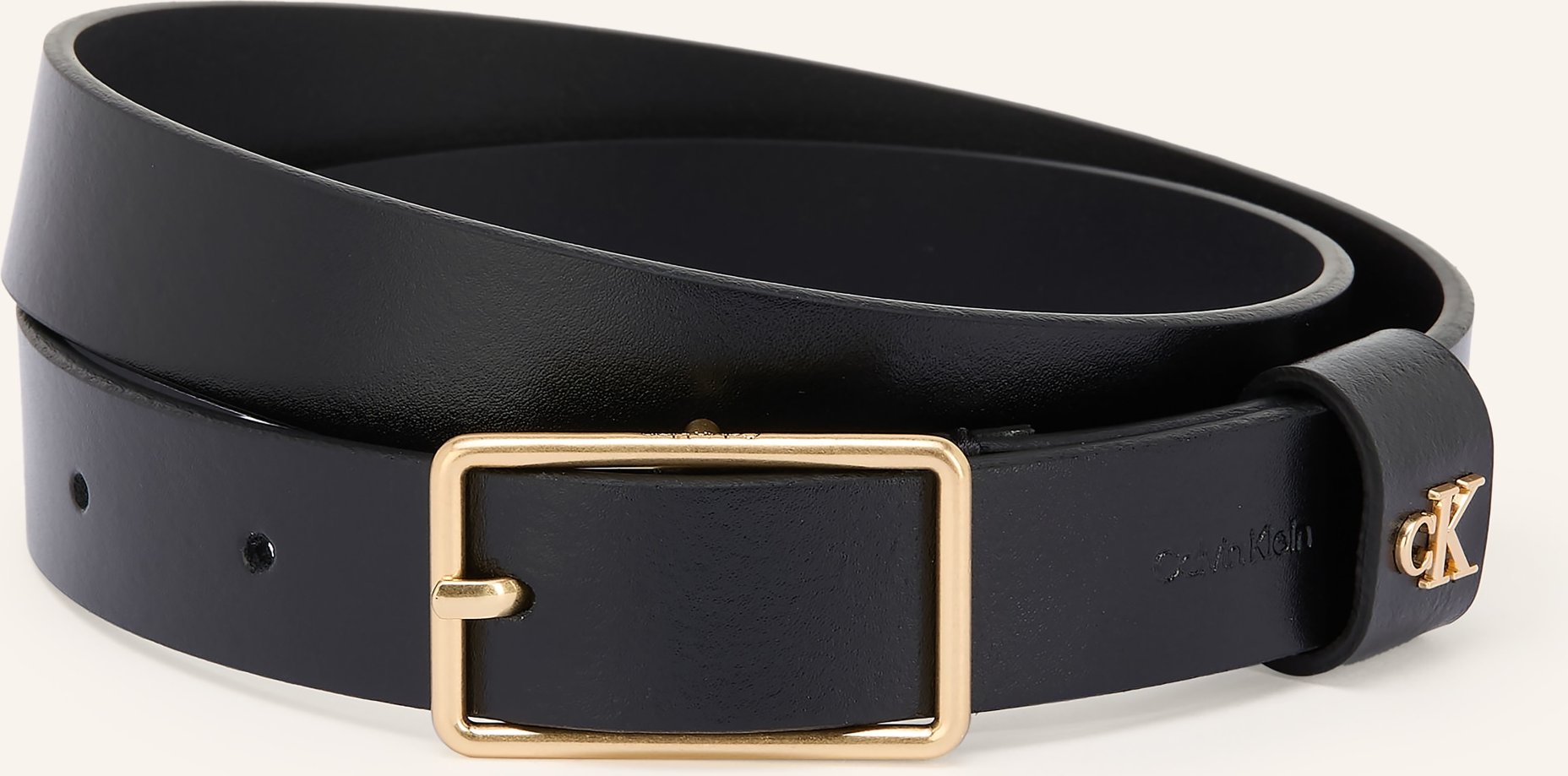 Thumbnail - Calvin Klein Ledergürtel schwarz