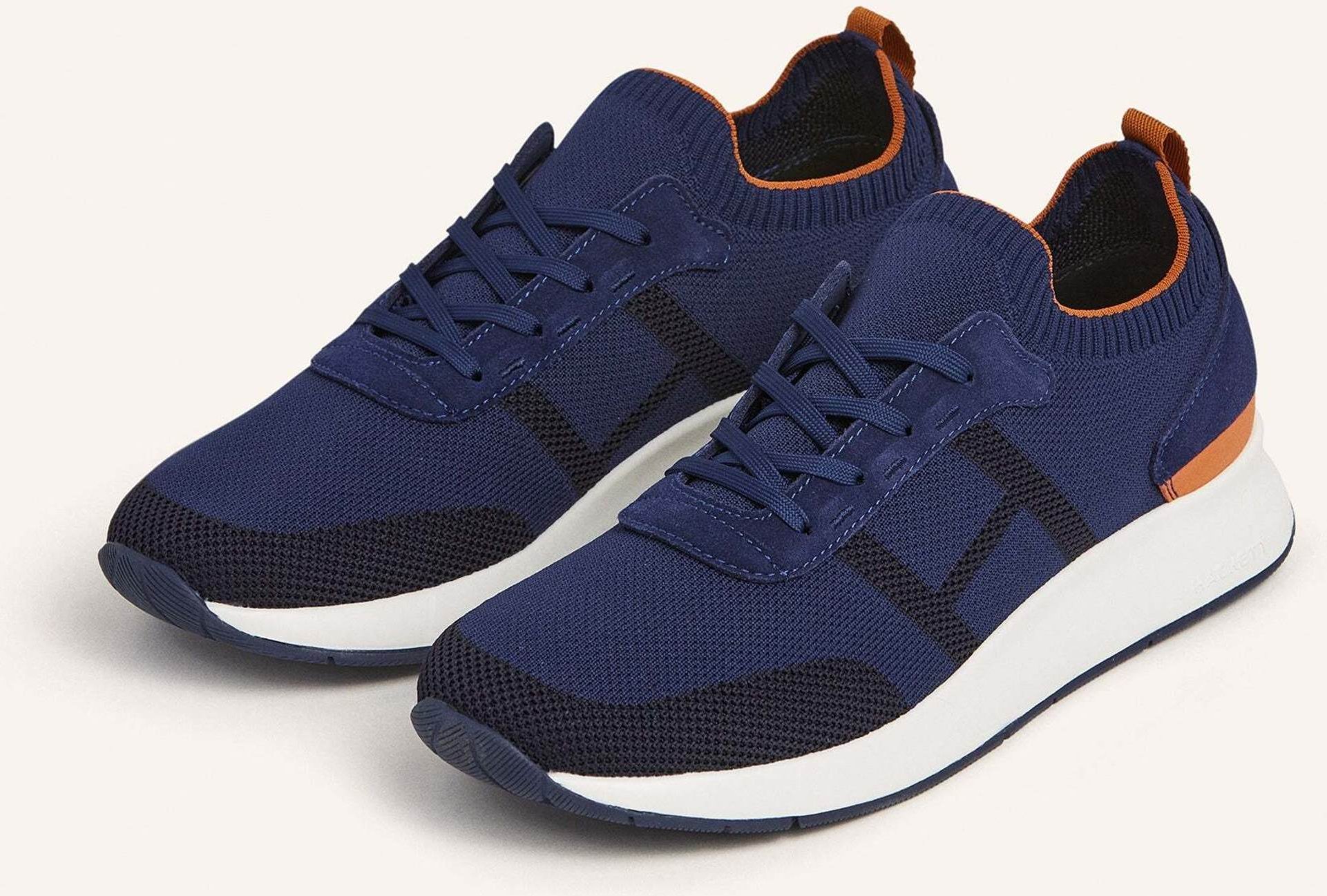 Hackett London Sportschuhe H-Runner Sock blau