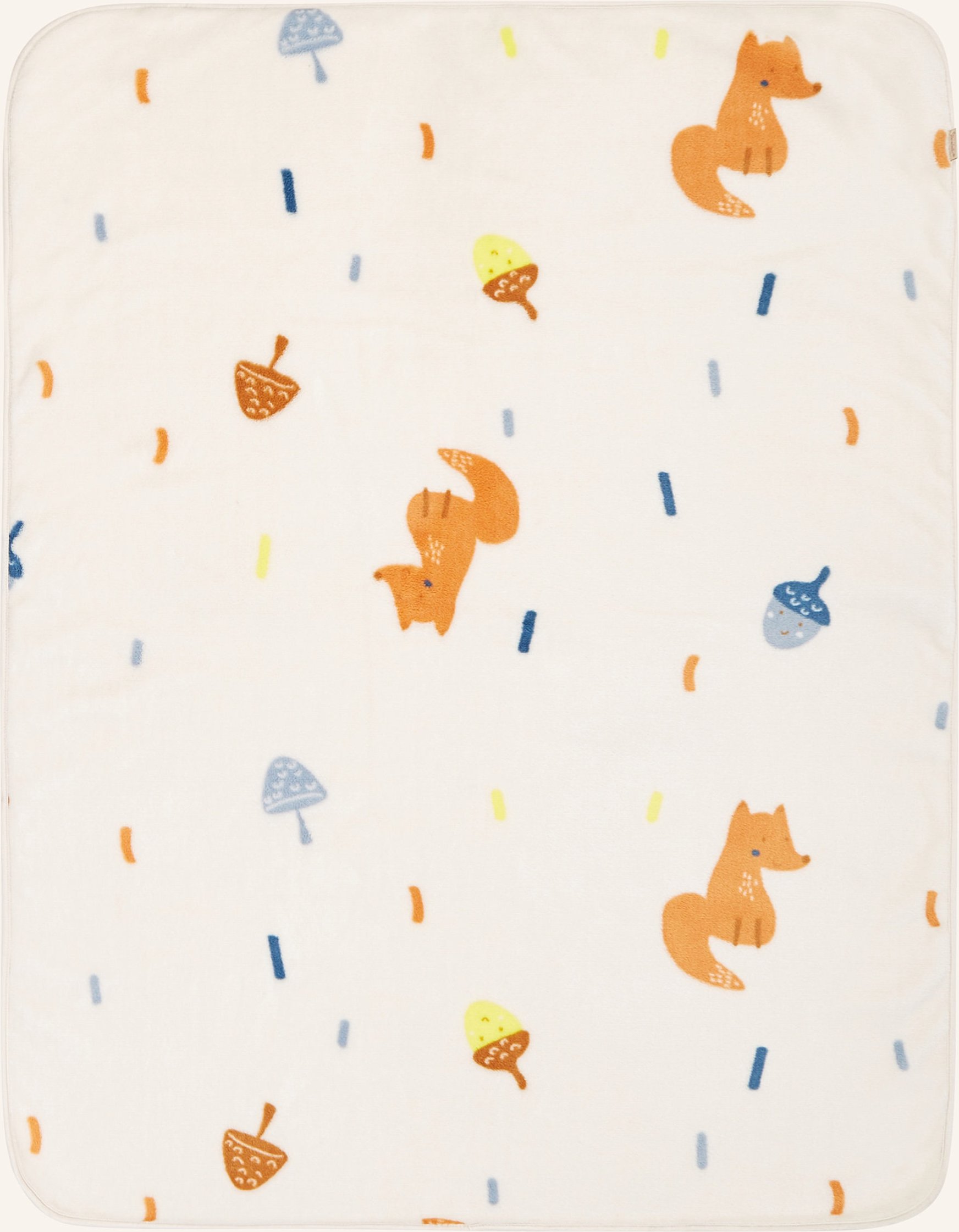 Thumbnail - Sterntaler Babydecke Plüsch Filou grau