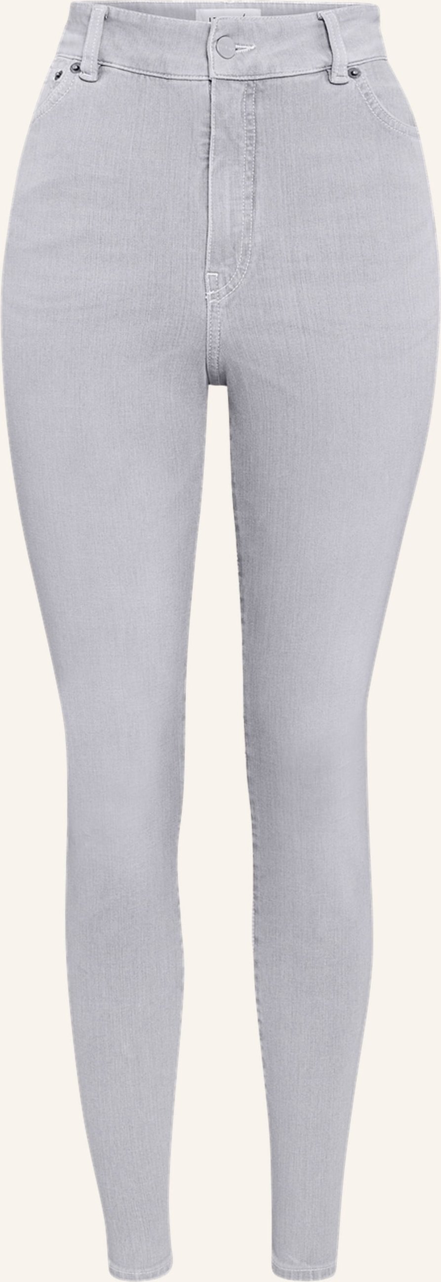 Item m6 Jeans Denim High Rise Mit Shaping-Effekt grau