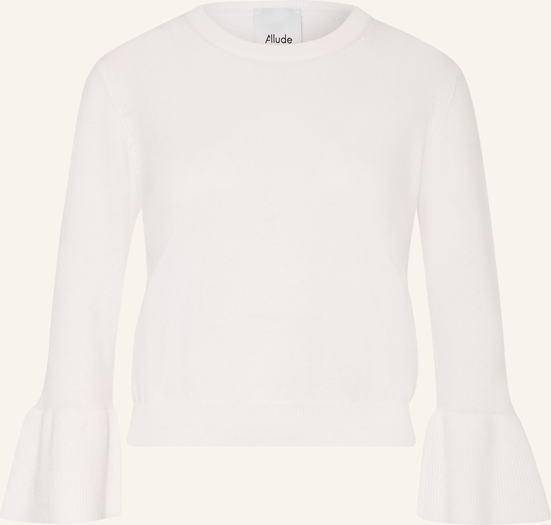 Allude Pullover Mit Cashmere weiss