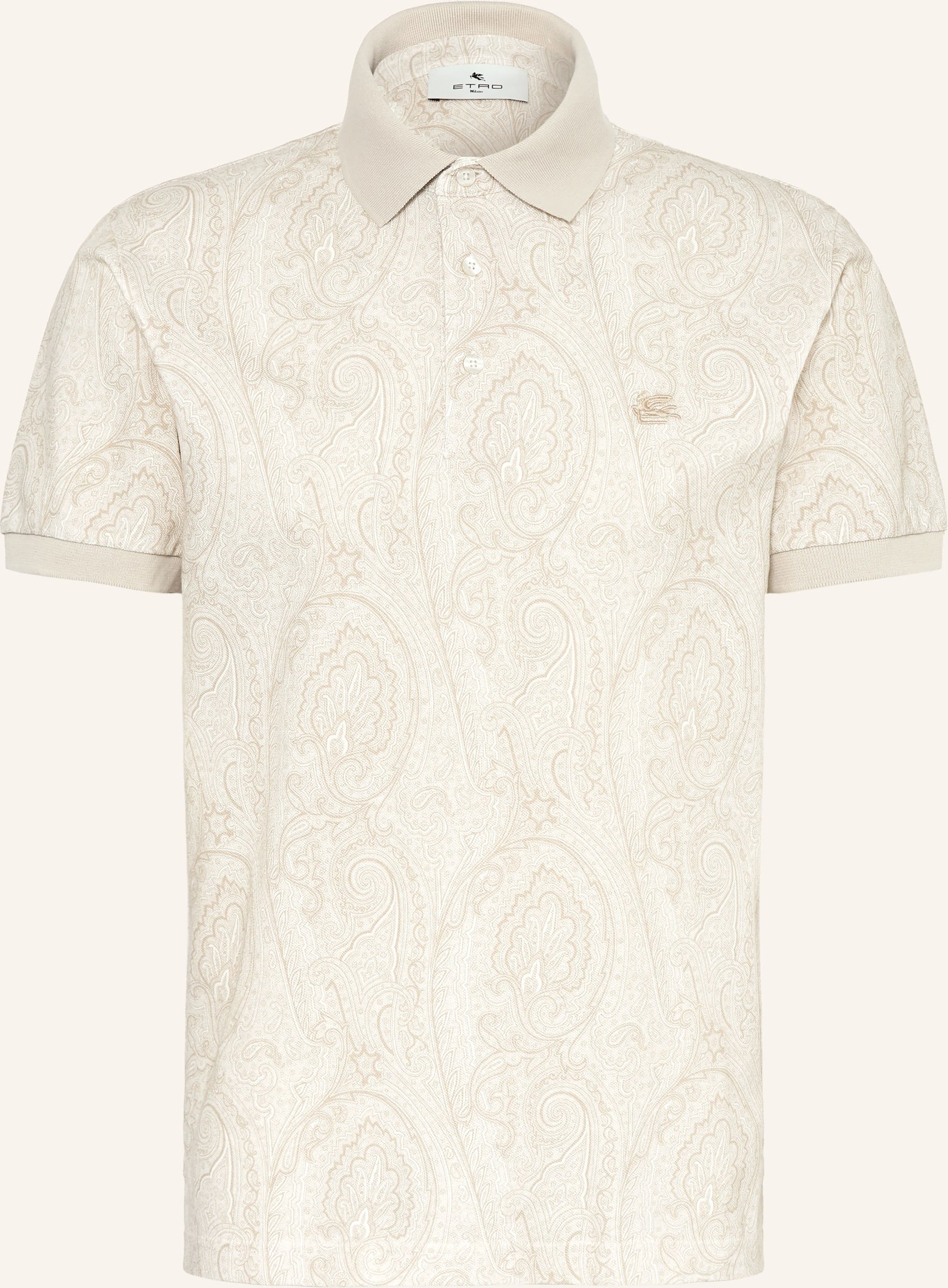 Etro Piqué-Poloshirt weiss