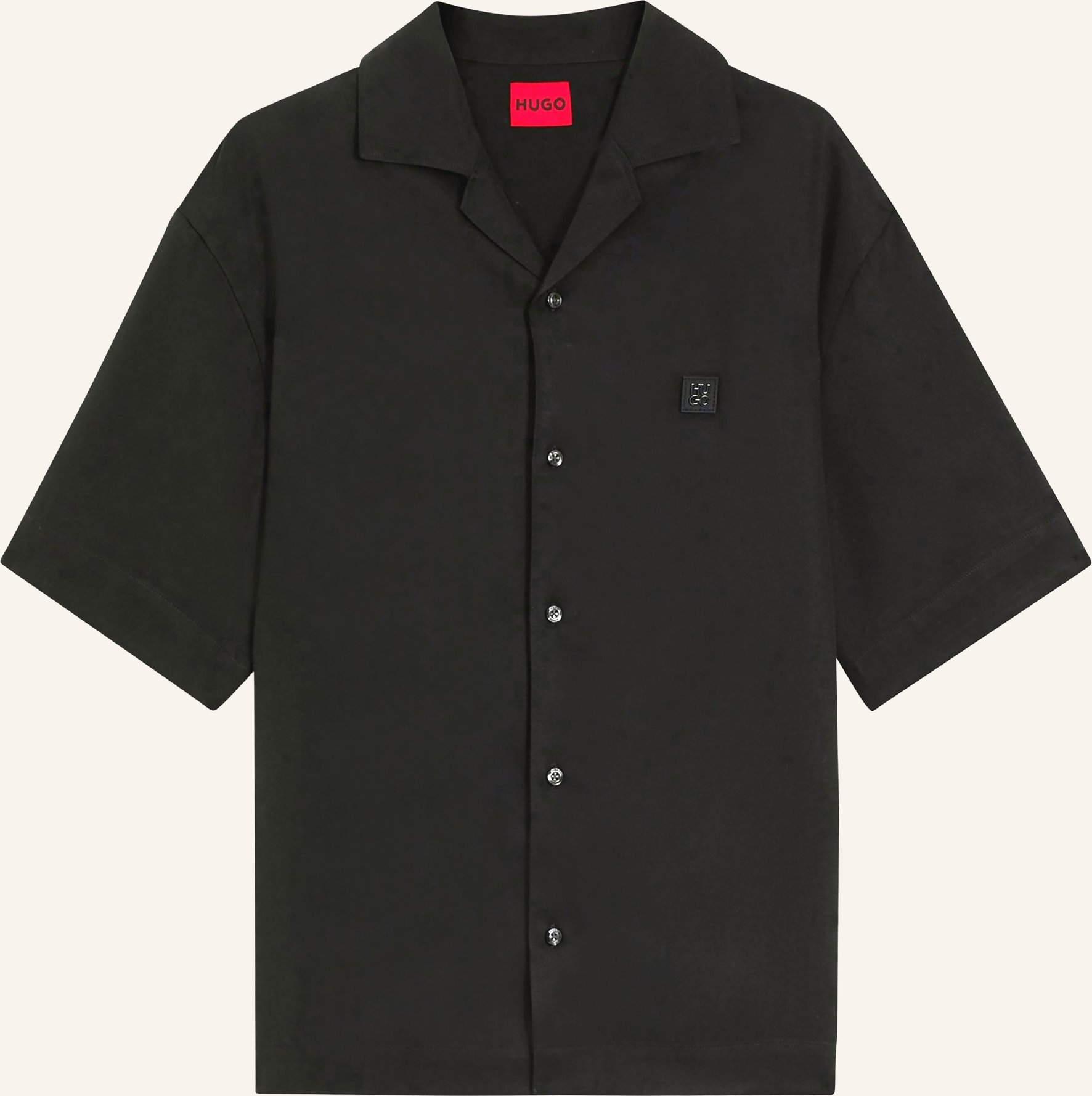 Hugo Resorthemd Espino Comfort Fit schwarz