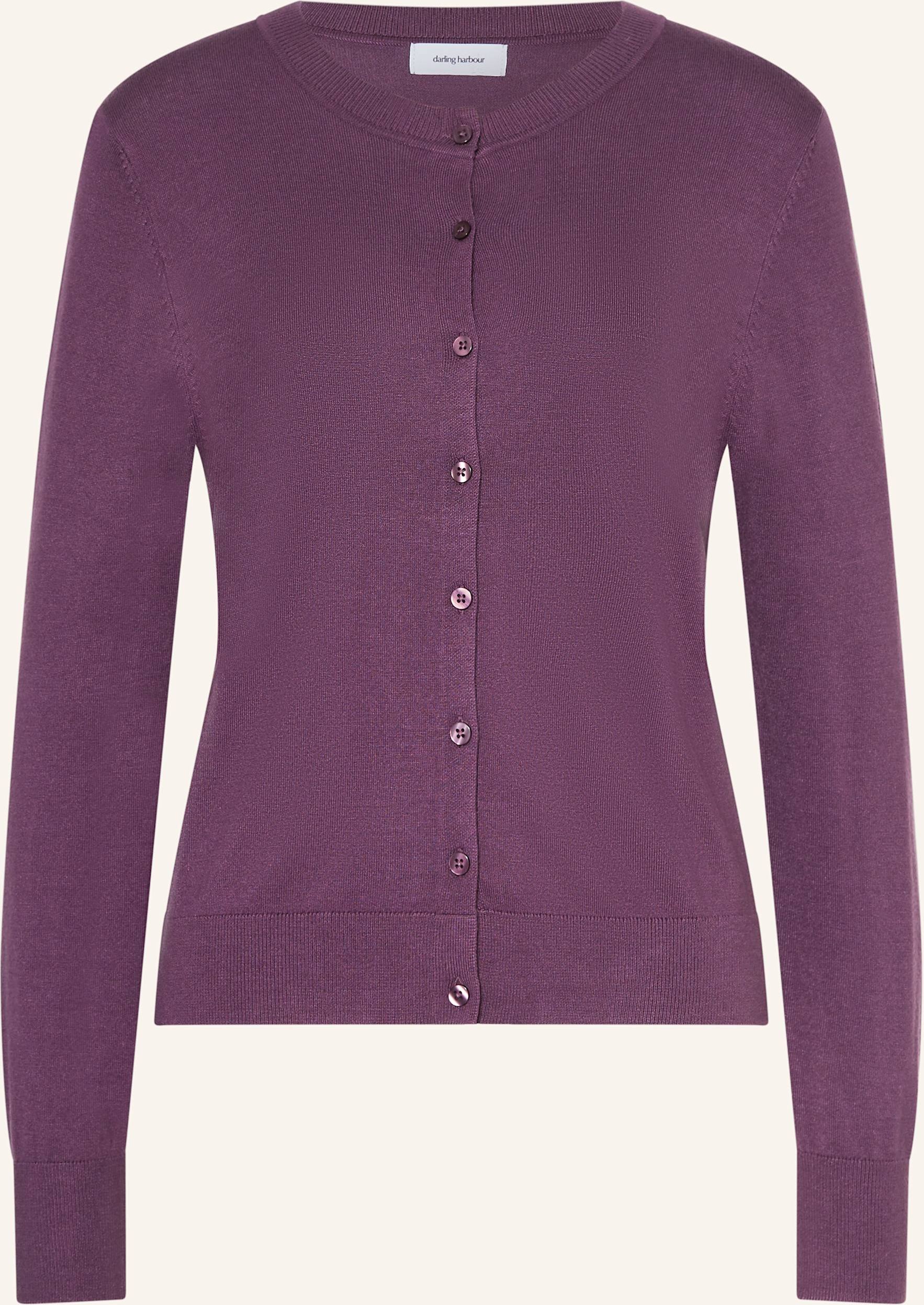 Darling Harbour Strickjacke lila