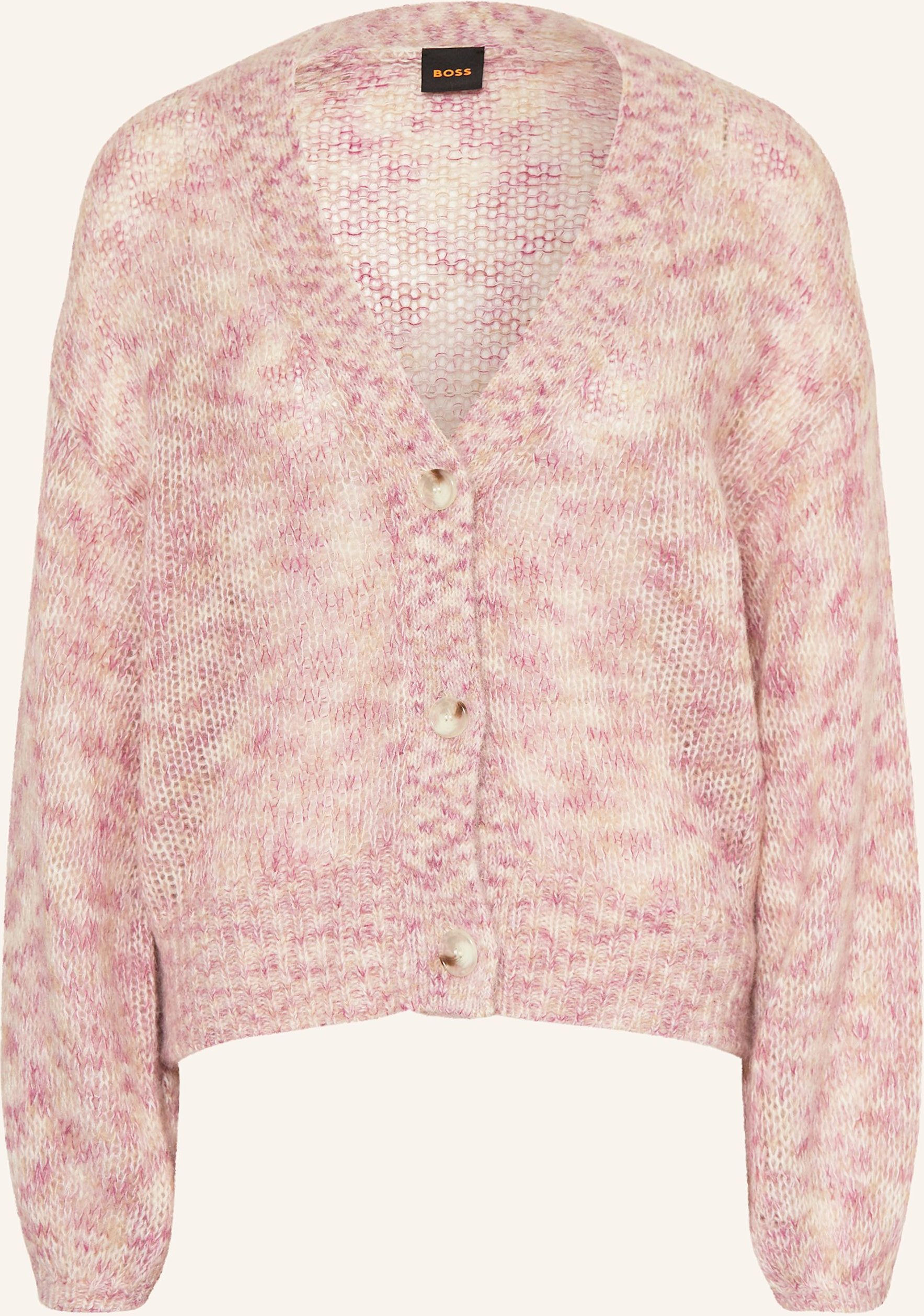 Boss Strickjacke Flarona pink