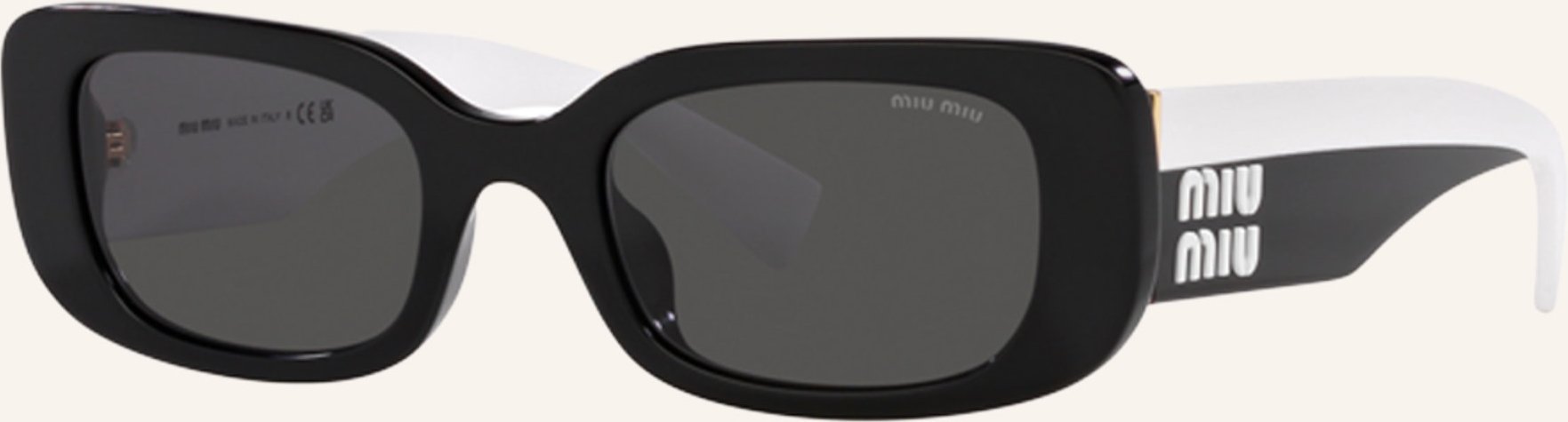 Miu Miu Sonnenbrille Mu 08ys schwarz