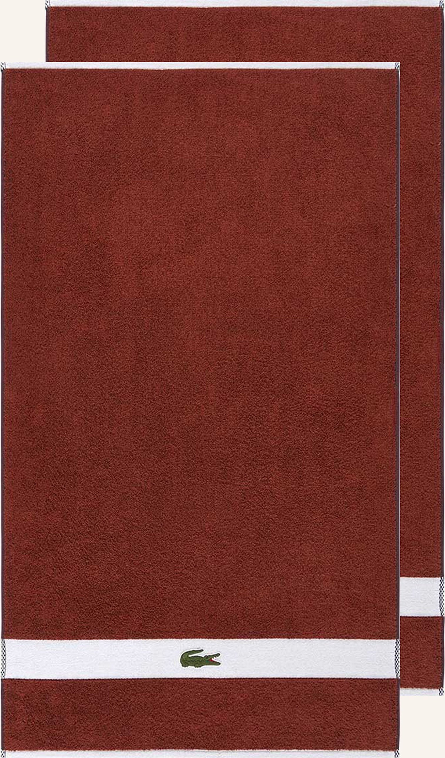 Lacoste Handtuch Lcasual braun