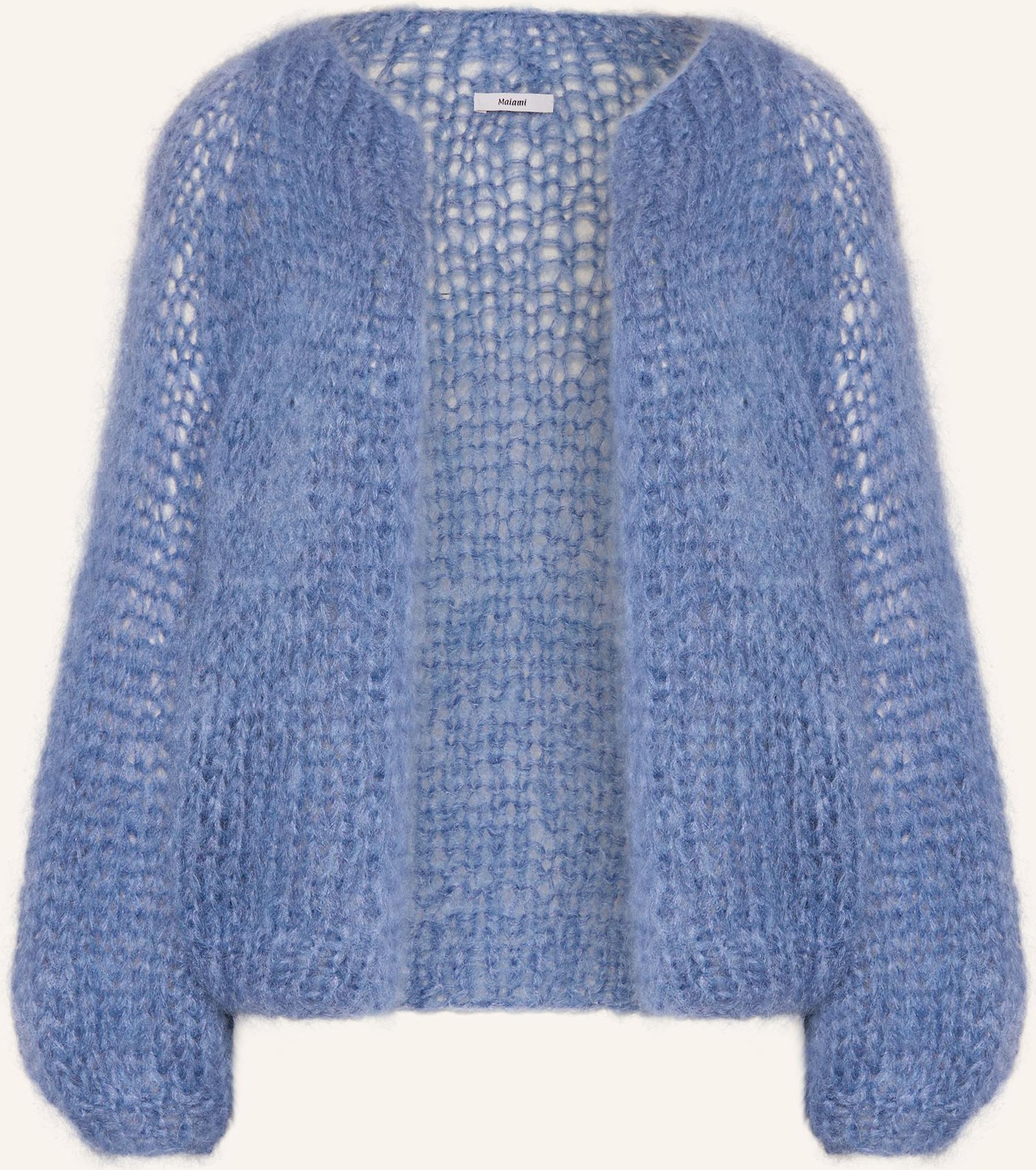 Maiami Strickhülle Aus Mohair blau