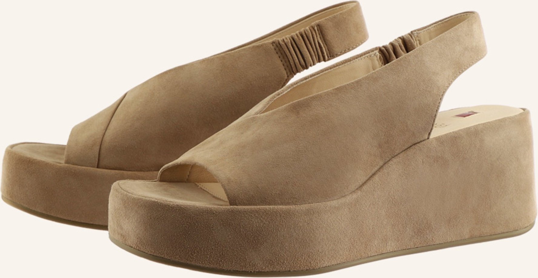 Högl Plateau-Wedges beige