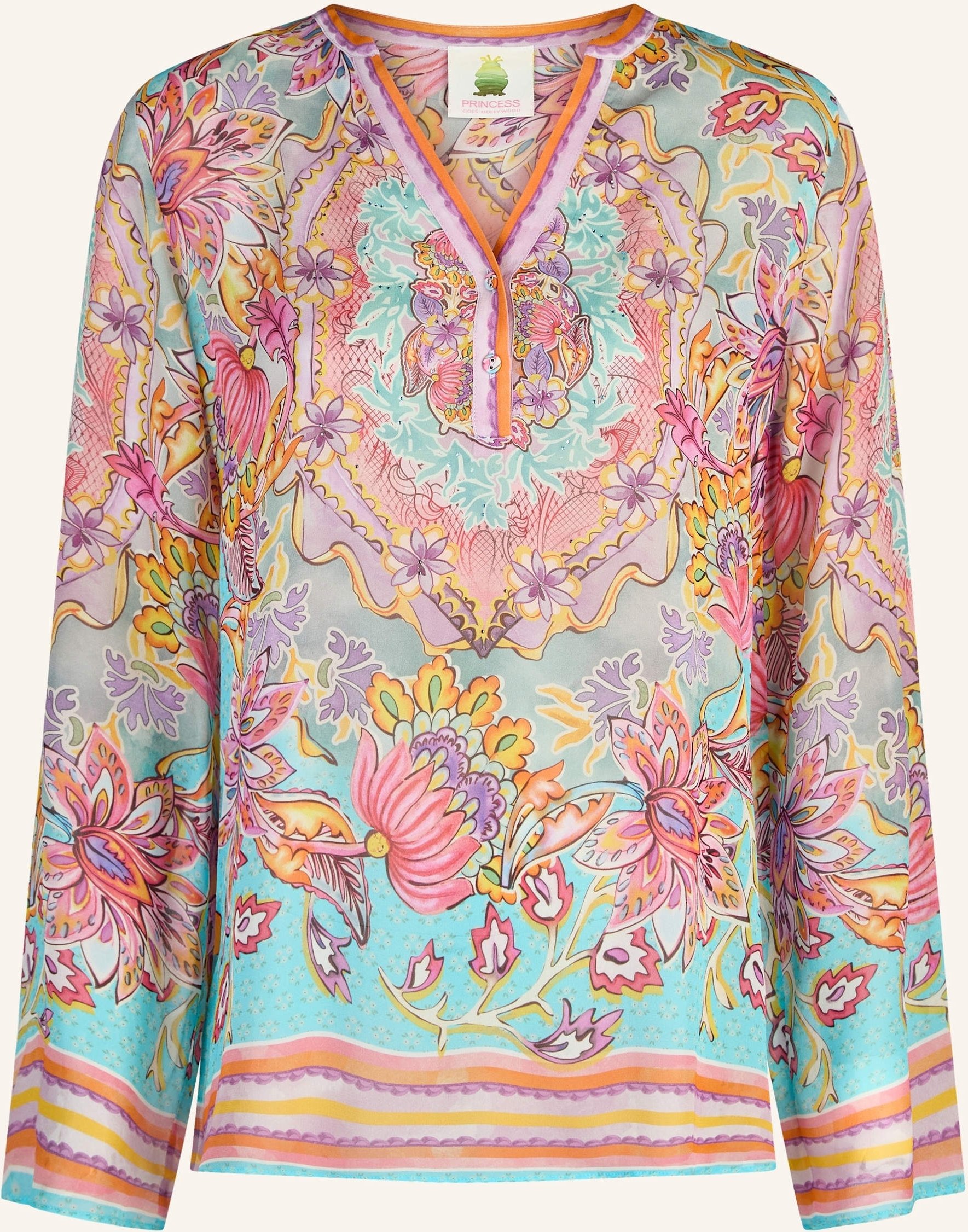 Princess Goes Hollywood Tunika Mit Schmucksteinen rosa