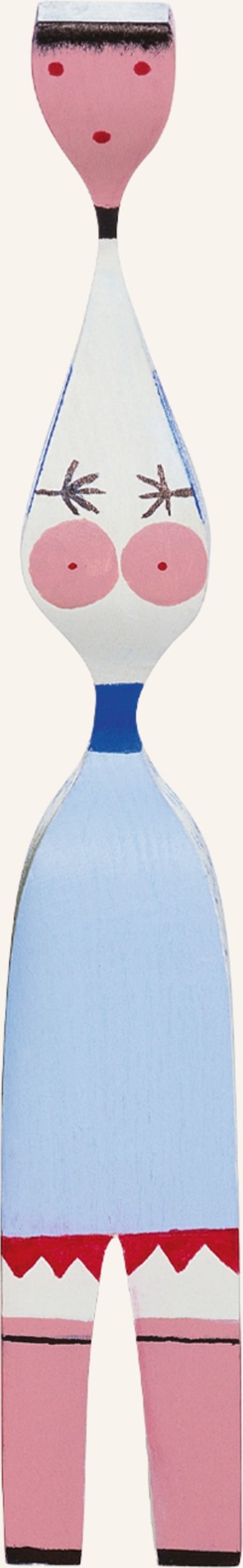 Vitra Dekofigur Wooden Doll No. 7 blau