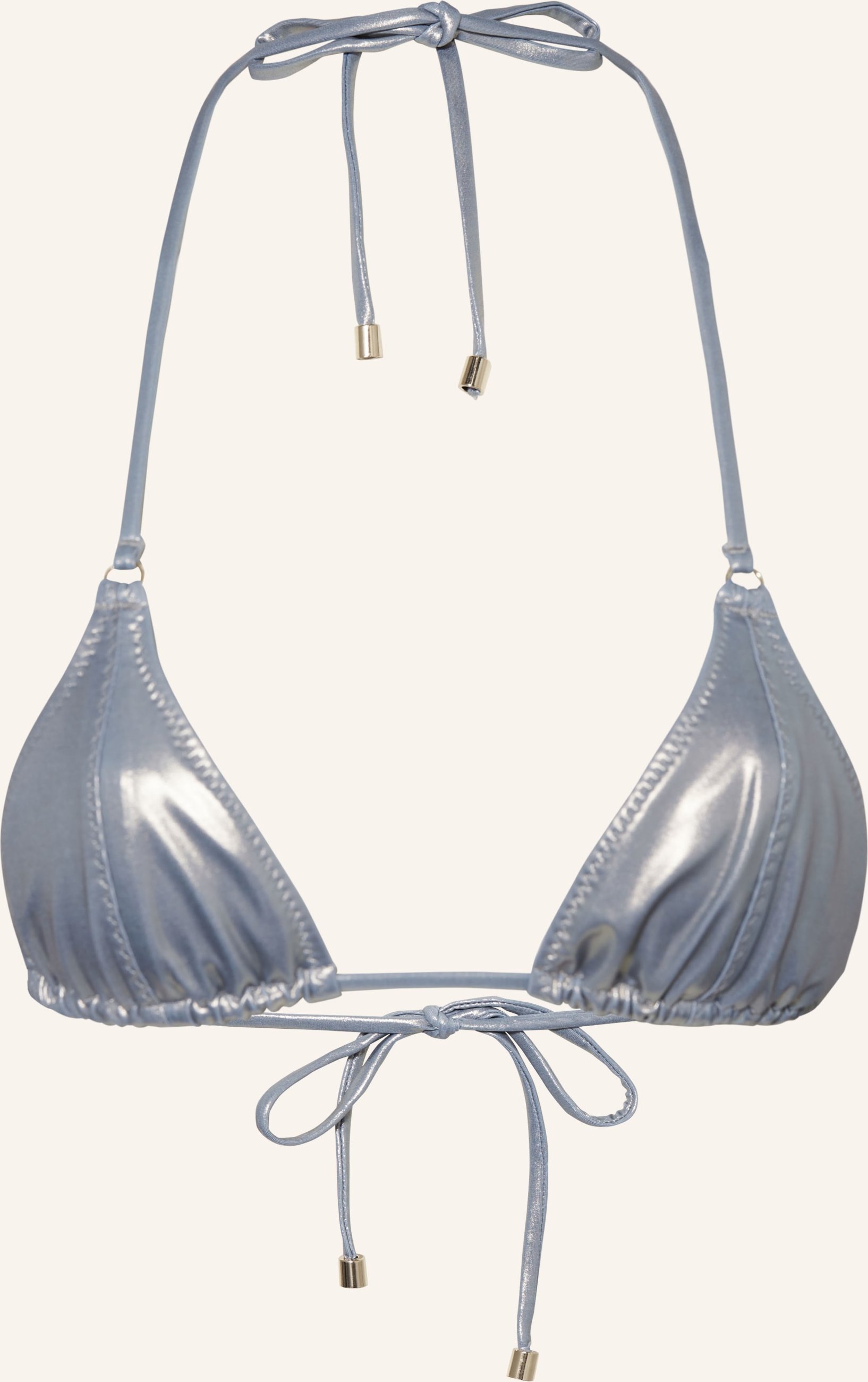 Janthee Triangel-Bikini-Top Hajer silber