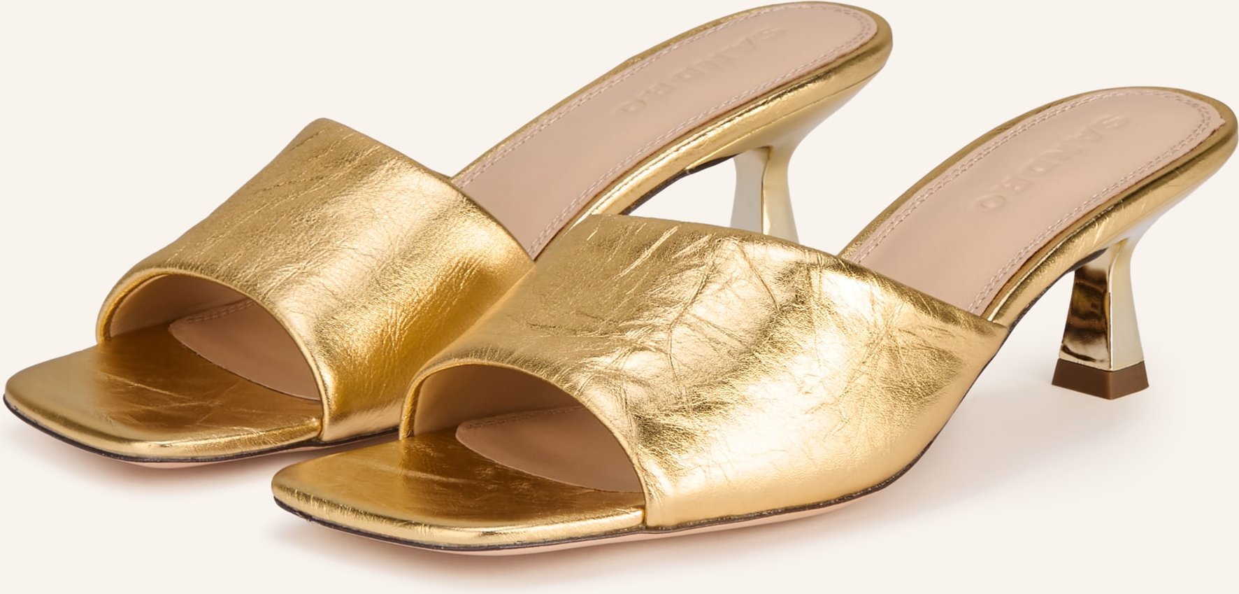 Sandro Mules gold
