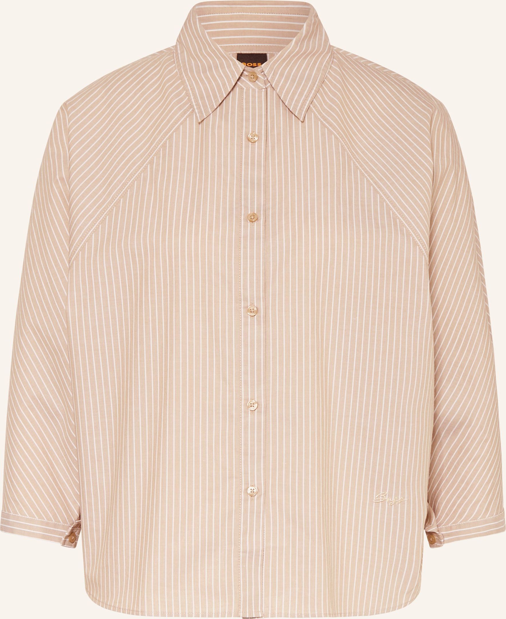 Boss Hemdbluse Belenta Mit 3/4-Arm braun