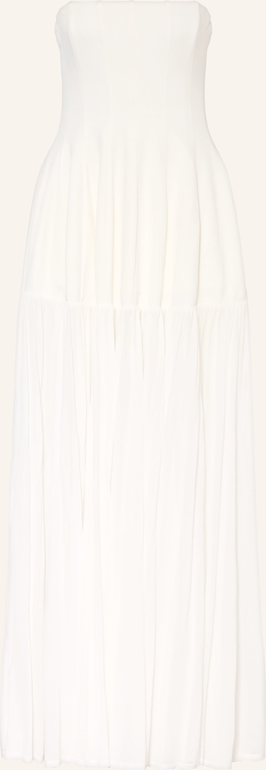 Simkhai Off-Shoulder-Kleid Im Materialmix weiss