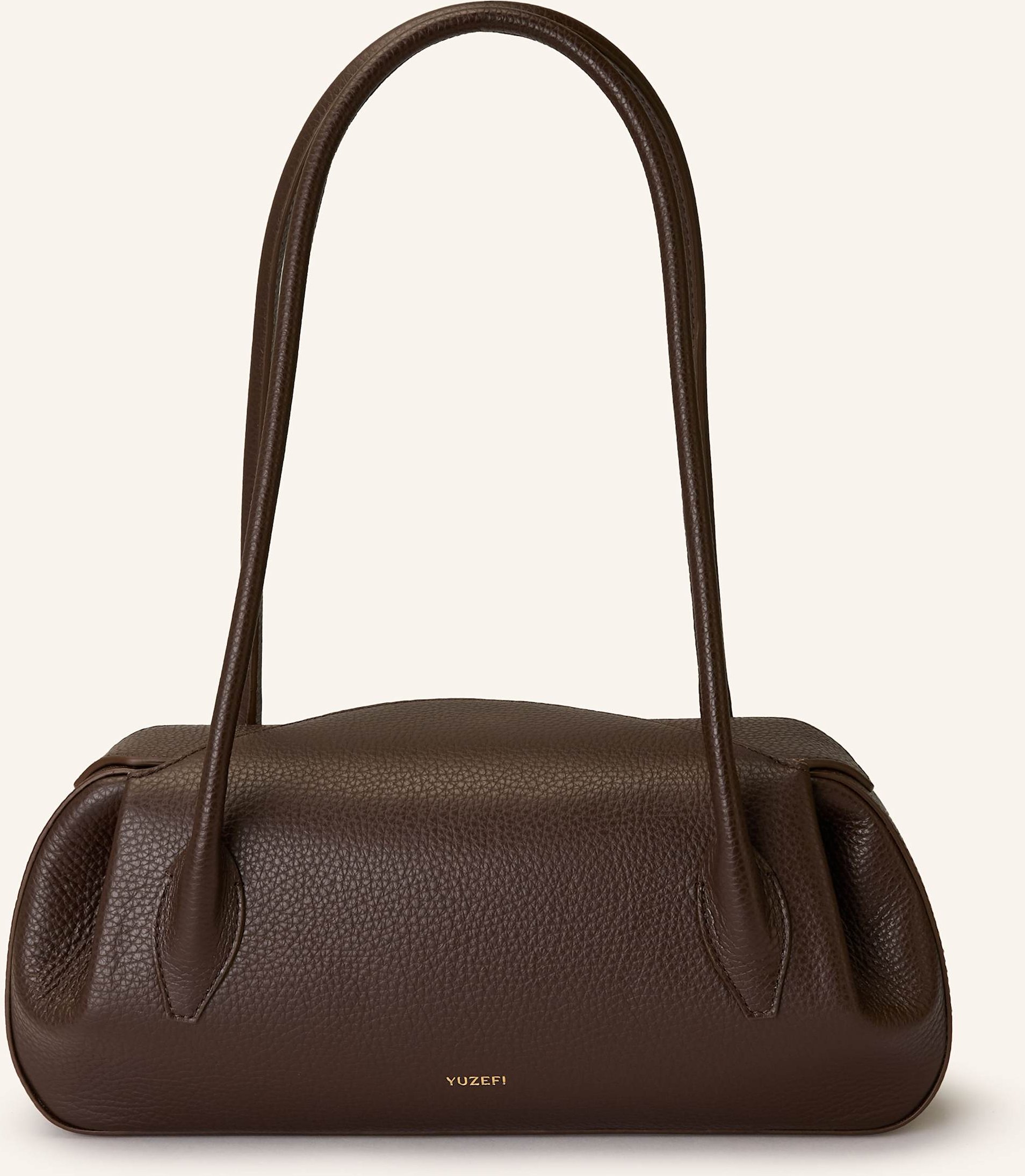 Thumbnail - Yuzefi Schultertasche Oyster braun