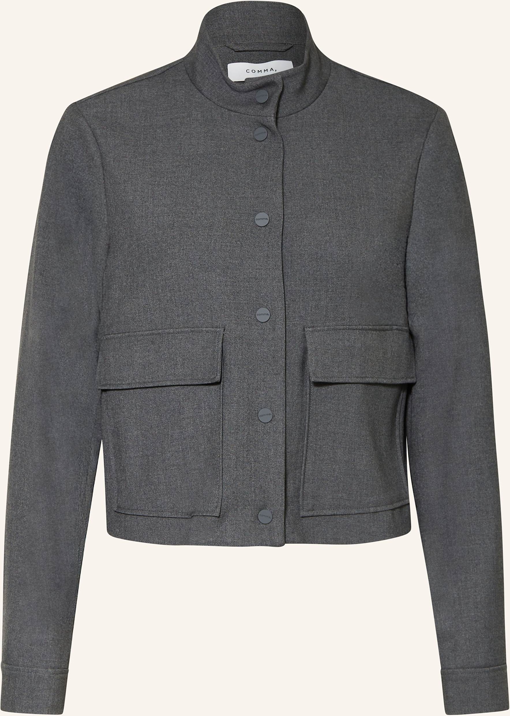 Comma Jacke grau