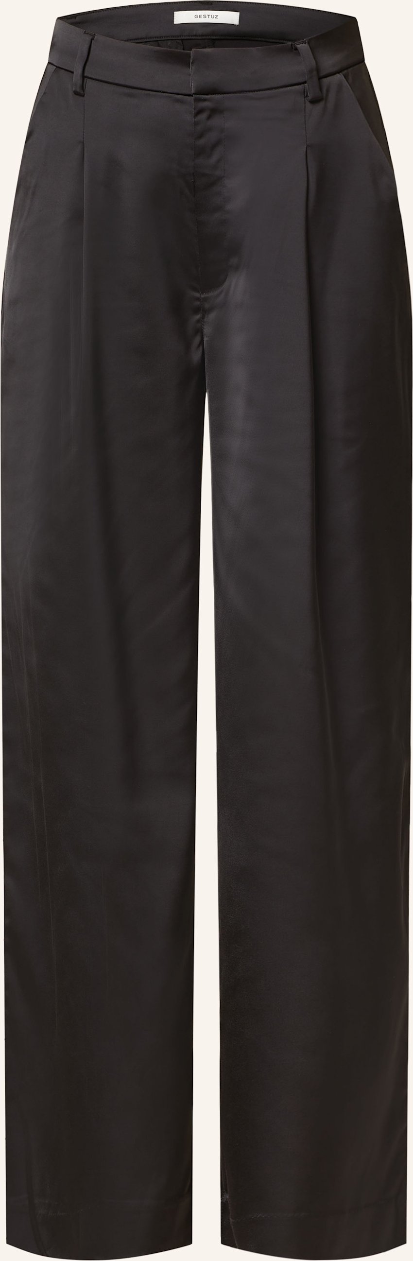 Gestuz Satinhose Yacminegz schwarz