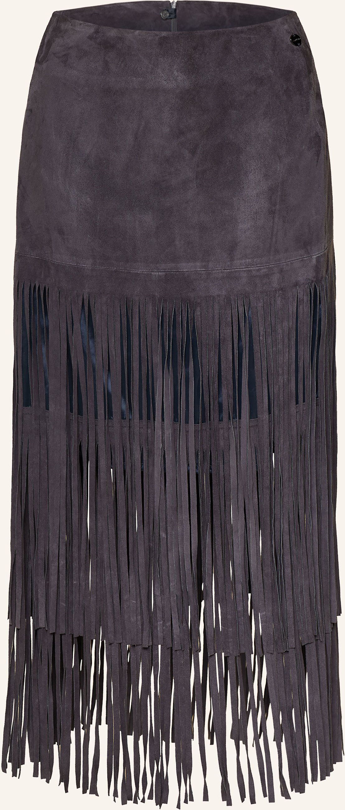 Marc Cain Lederrock blau