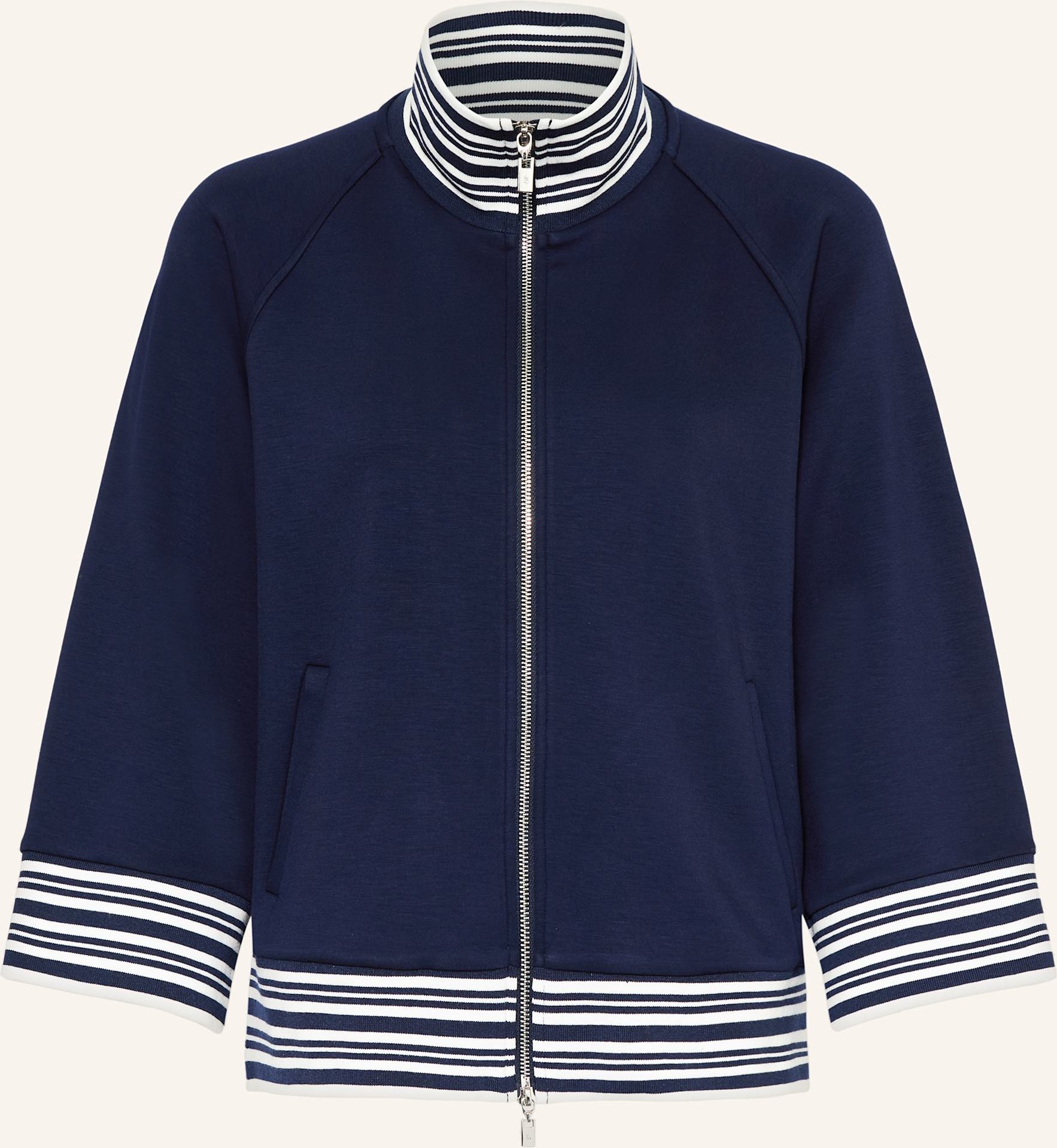 Joseph Ribkoff Sweatjacke Mit 3/4-Arm blau