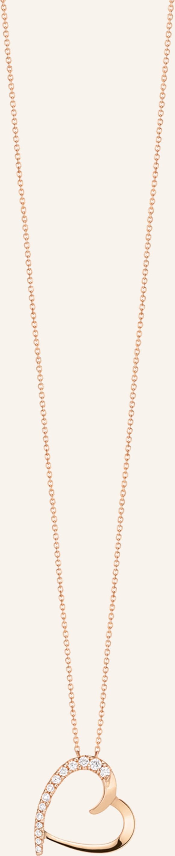 Wempe Fine Jewelry Anhänger Minimalism Heart rosegold