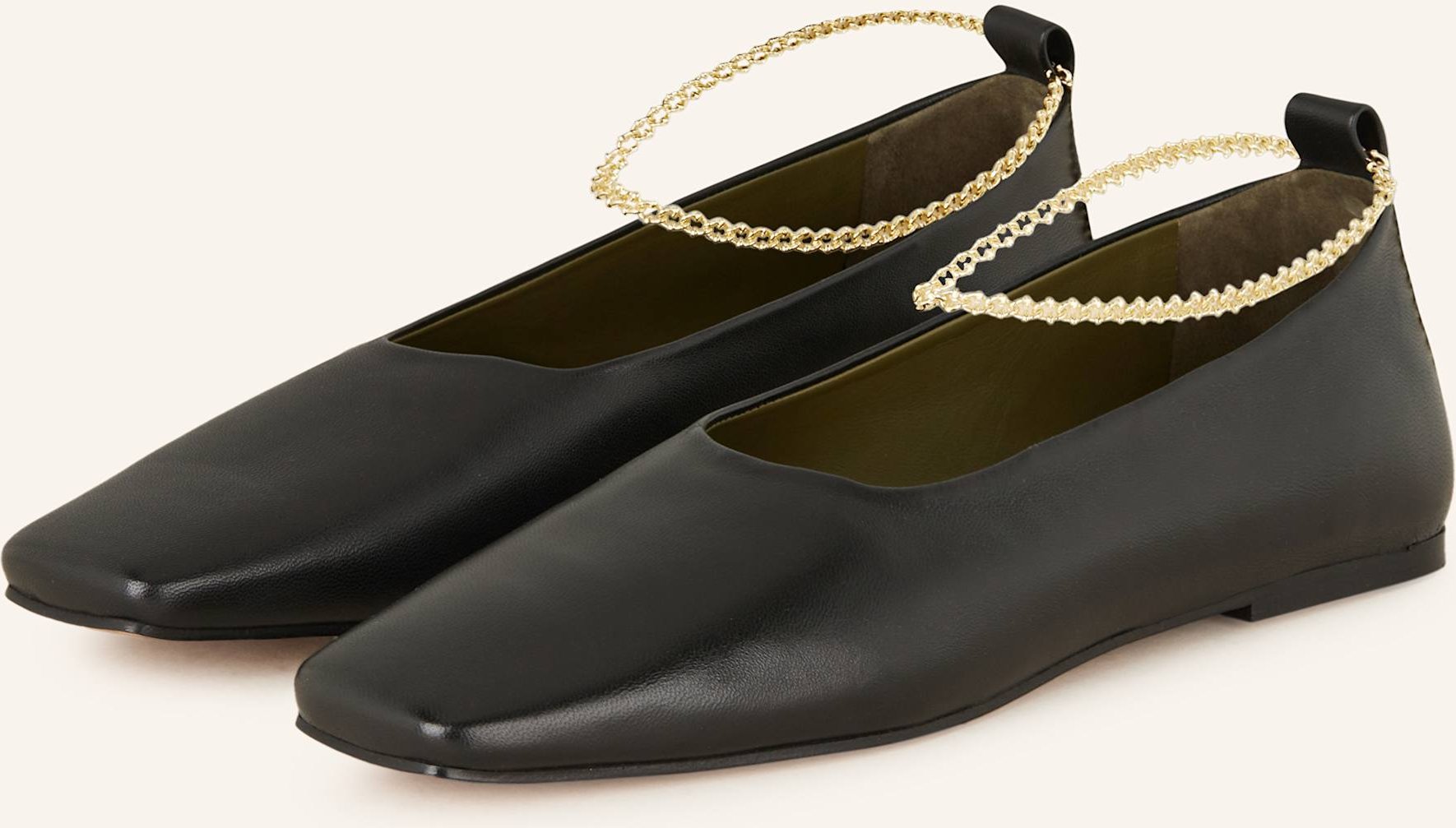 Maria Luca Ballerinas Augusta schwarz